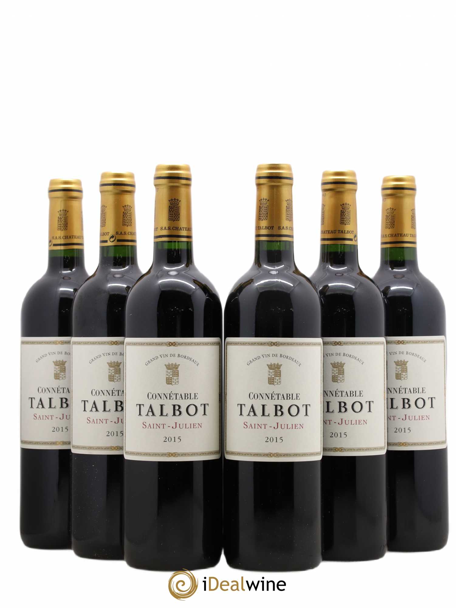 Connétable de Talbot Second Vin 2015 - Lot de 6 bouteilles - 0