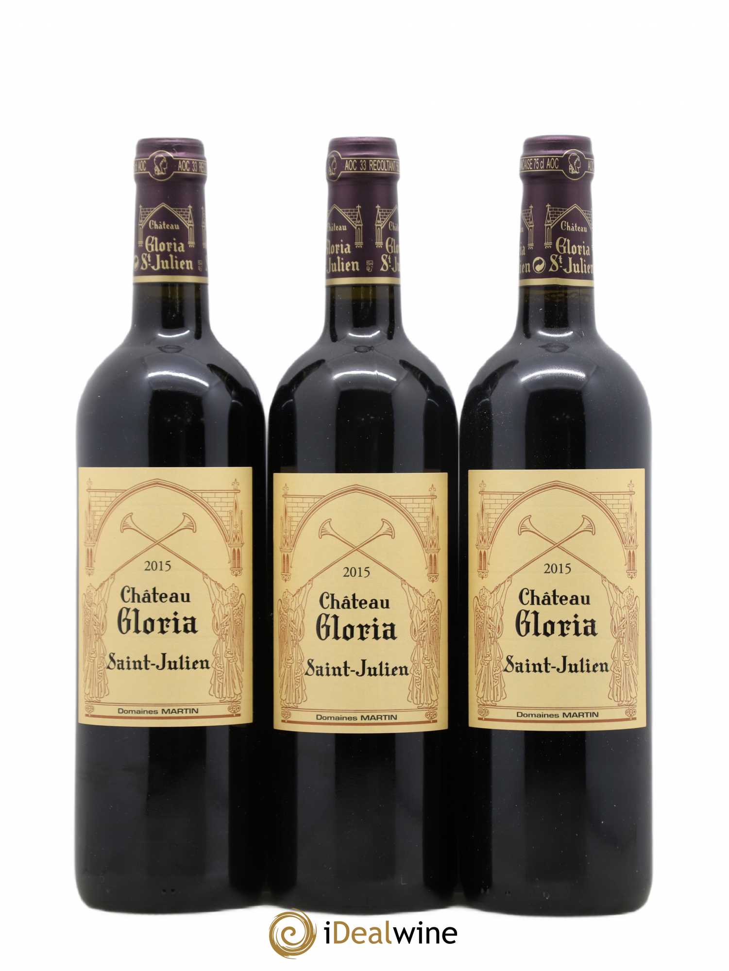 Château Gloria 2015 - Lot de 6 bouteilles - 1