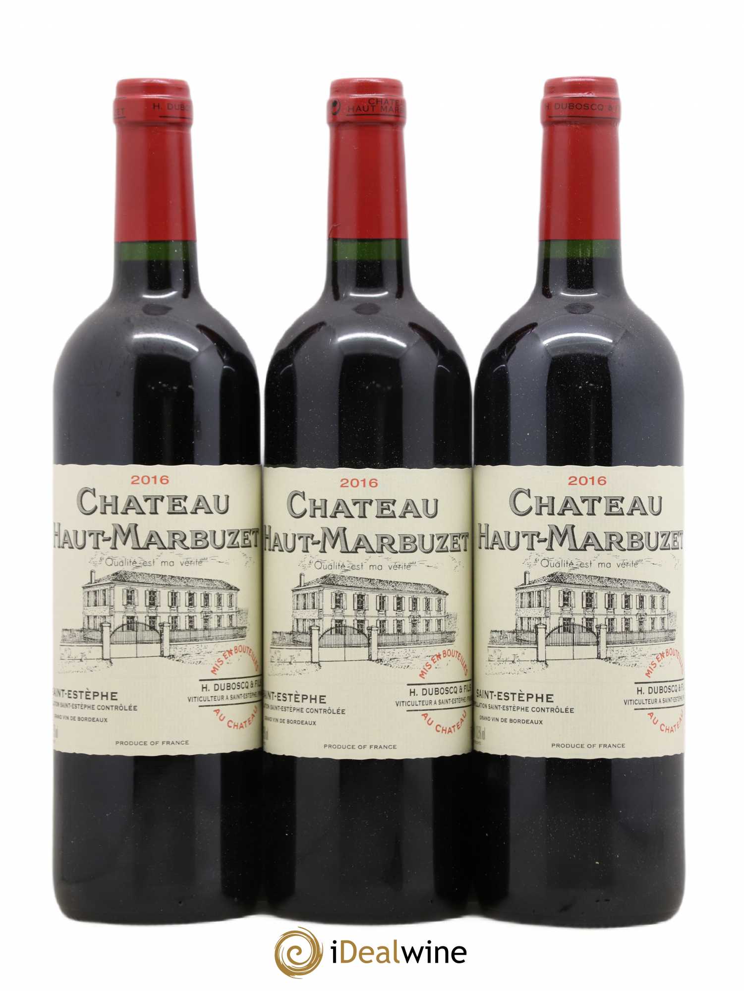 Château Haut Marbuzet 2016 - Lot de 6 bouteilles - 2