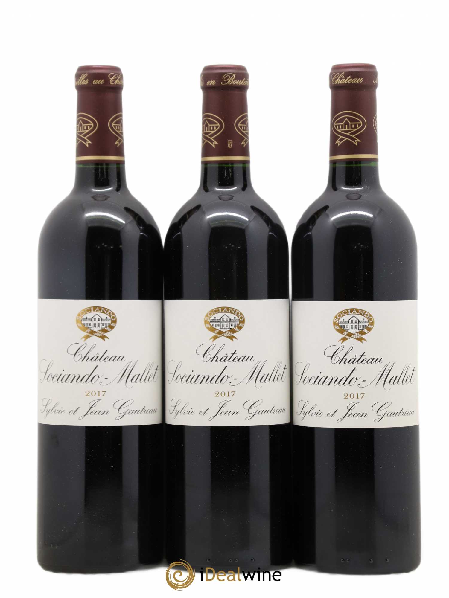 Château Sociando Mallet 2017 - Lot de 6 bouteilles - 1