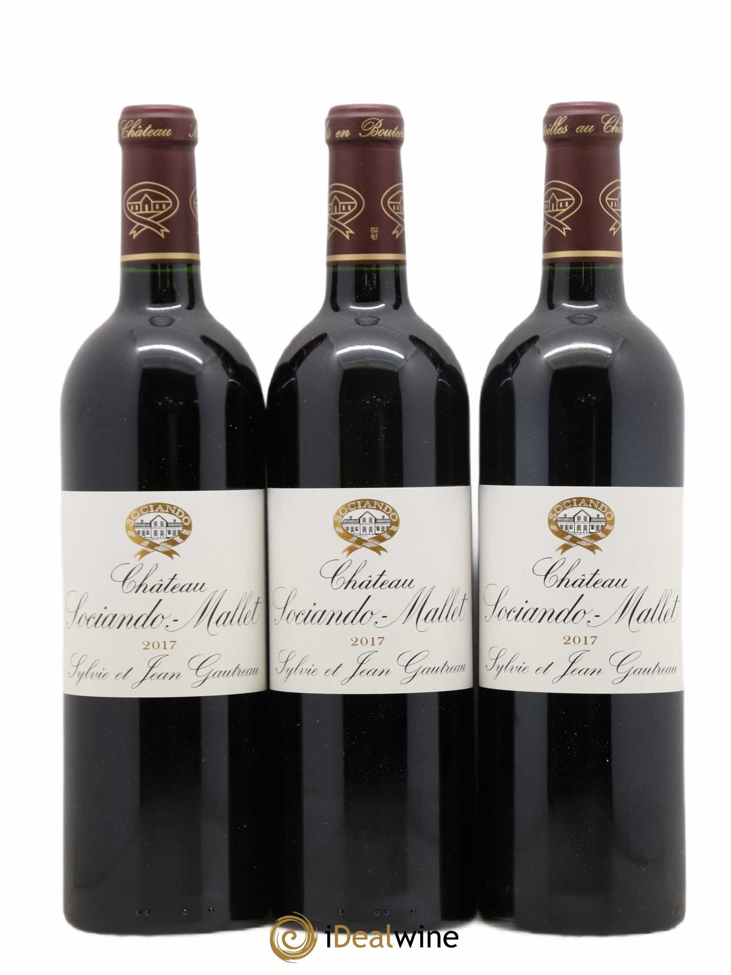 Château Sociando Mallet 2017 - Lot de 6 bouteilles - 2