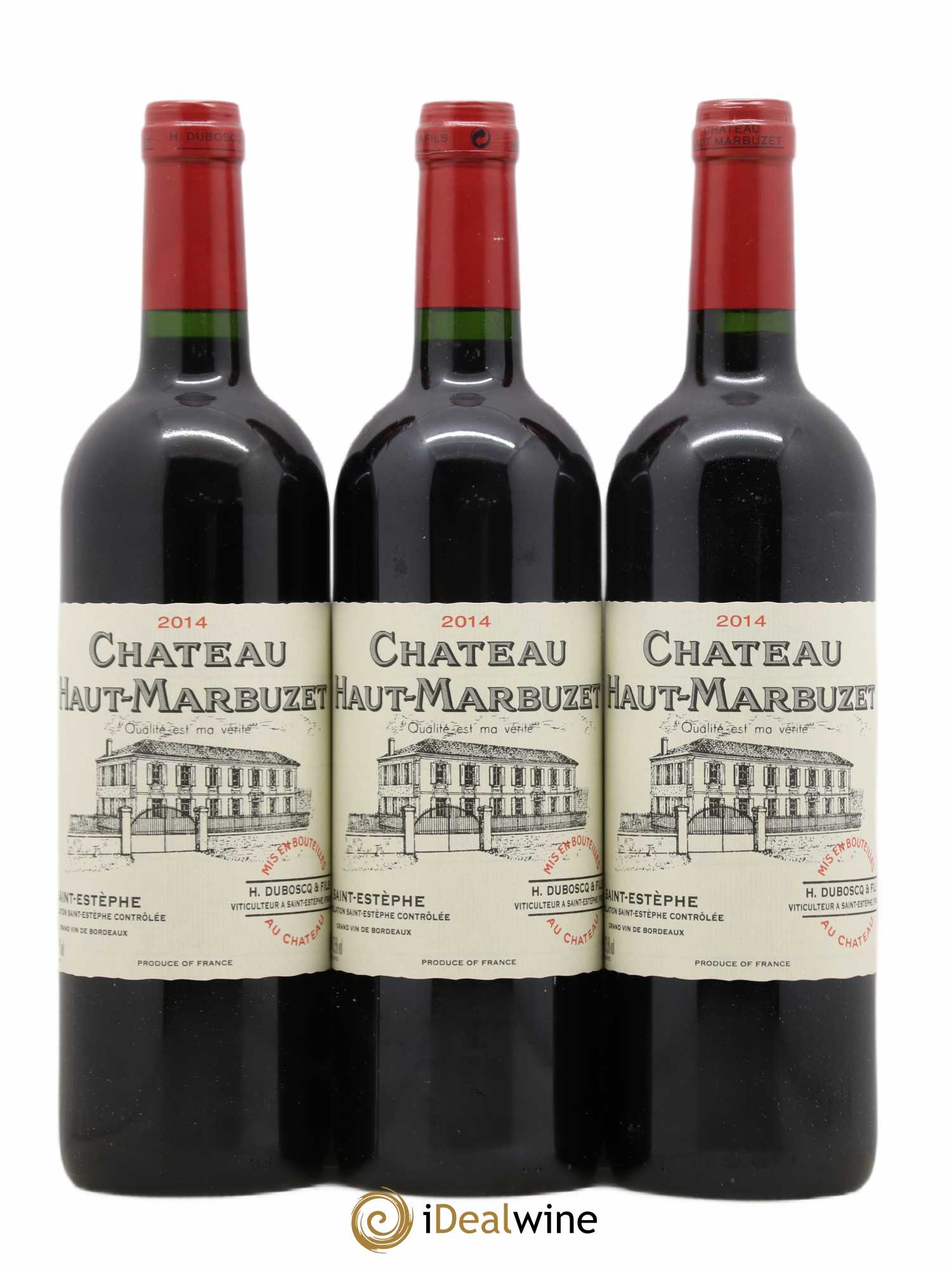Château Haut Marbuzet 2014 - Lot de 6 bouteilles - 1