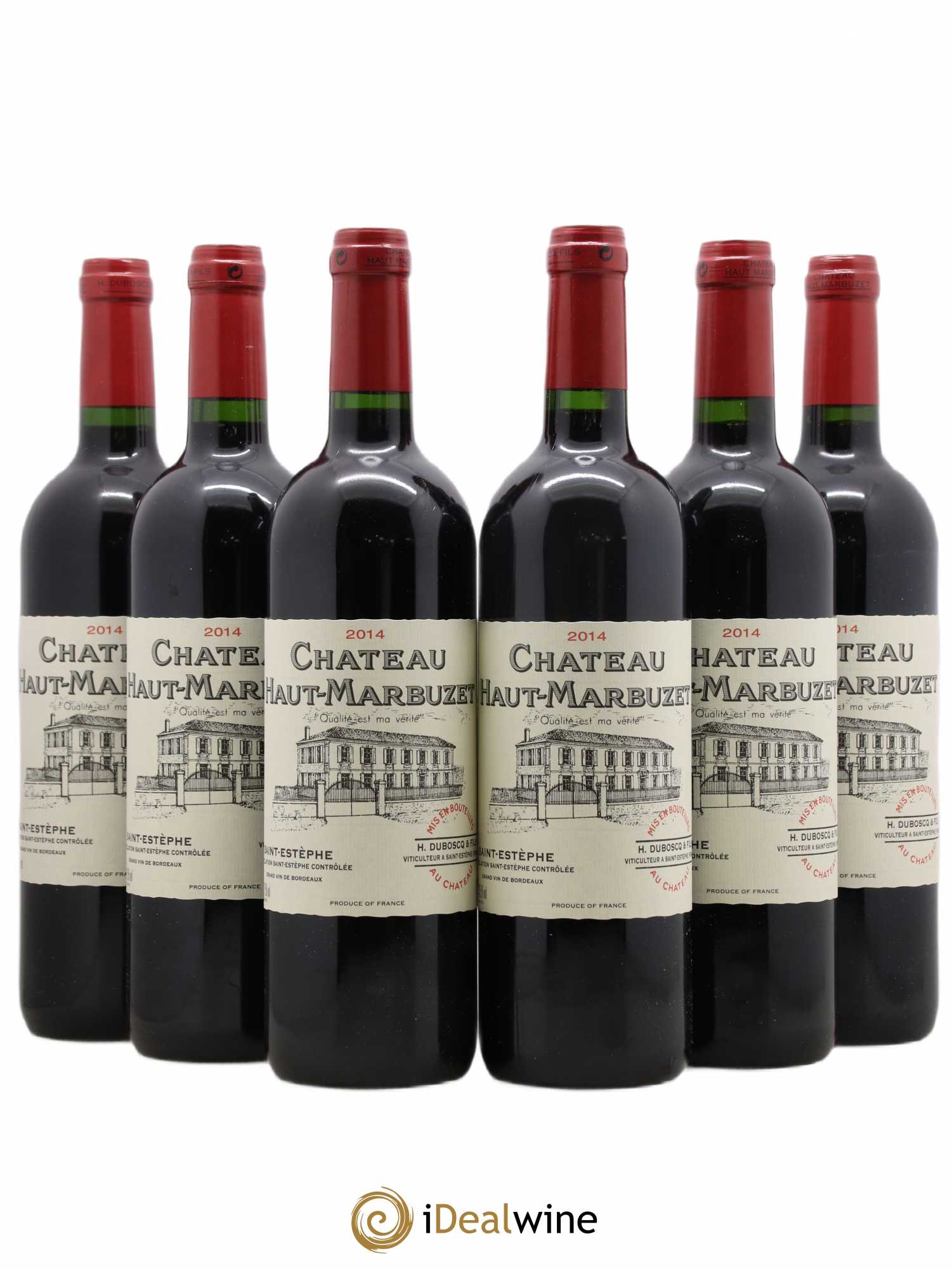 Château Haut Marbuzet 2014 - Lot de 6 bouteilles - 0