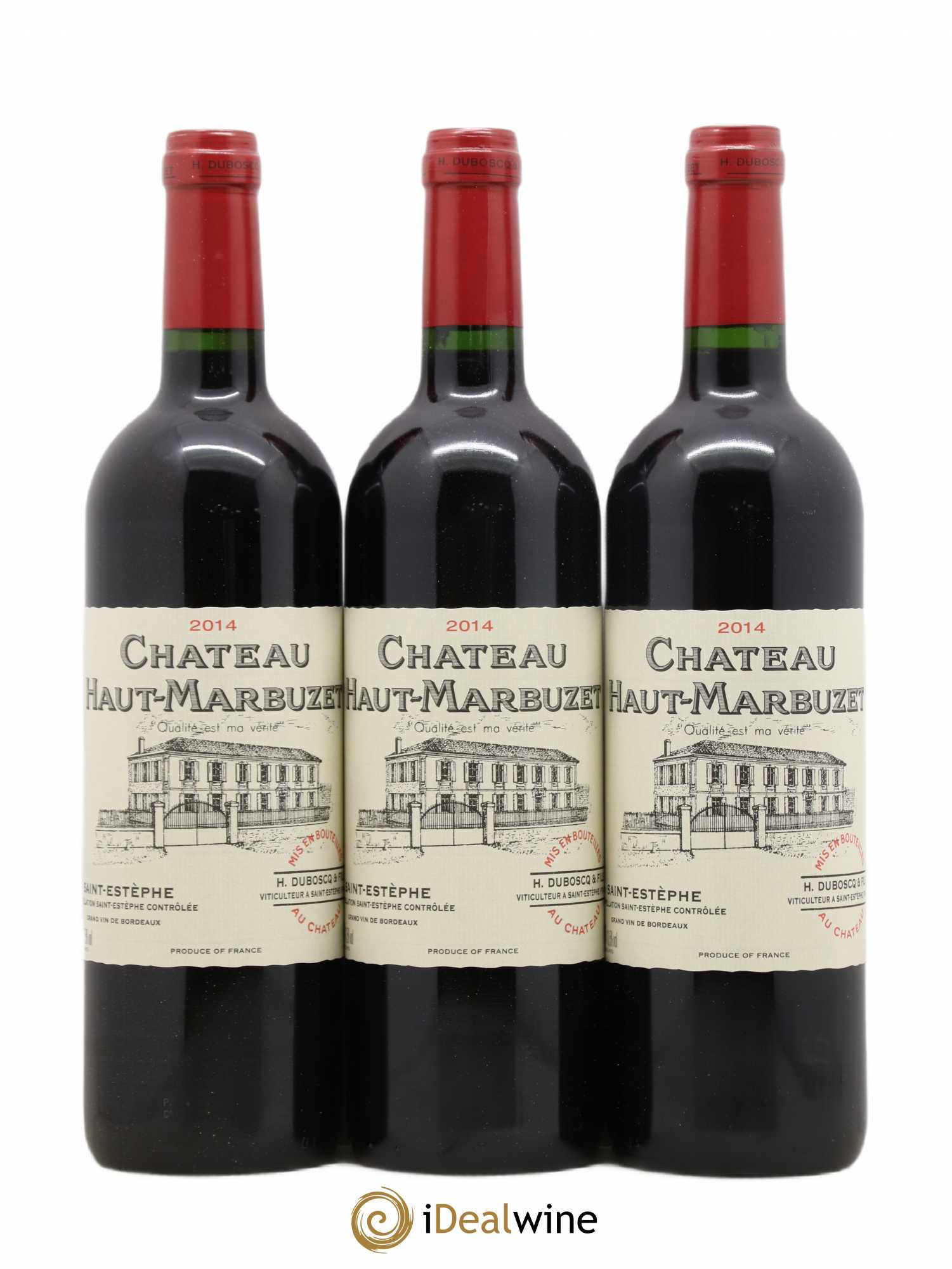 Château Haut Marbuzet 2014 - Lot de 6 bouteilles - 1