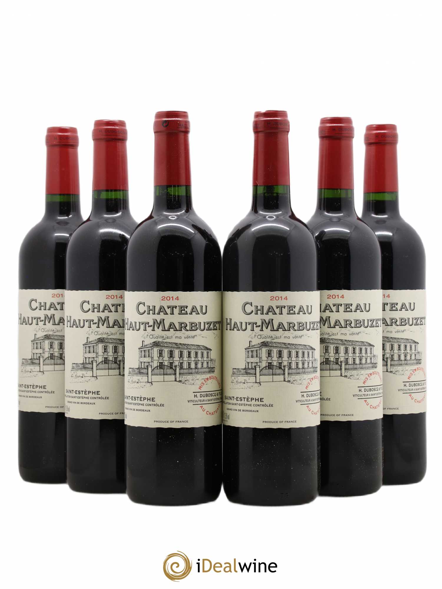 Château Haut Marbuzet 2014 - Lot de 6 bouteilles - 0