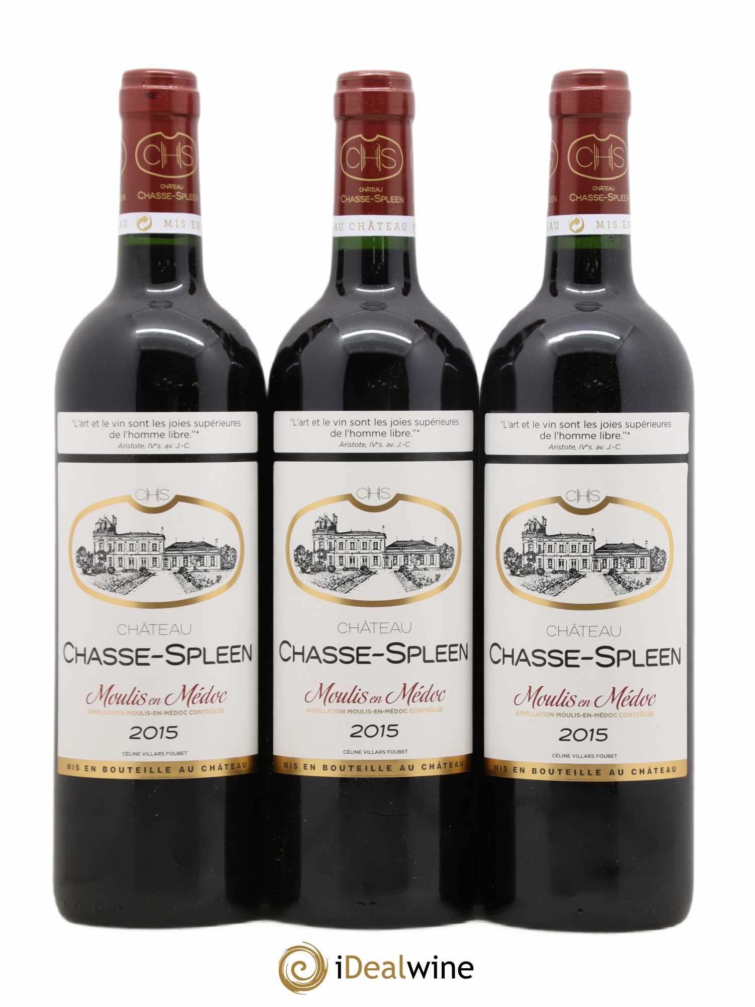 Château Chasse Spleen 2015 - Lot de 6 bouteilles - 1