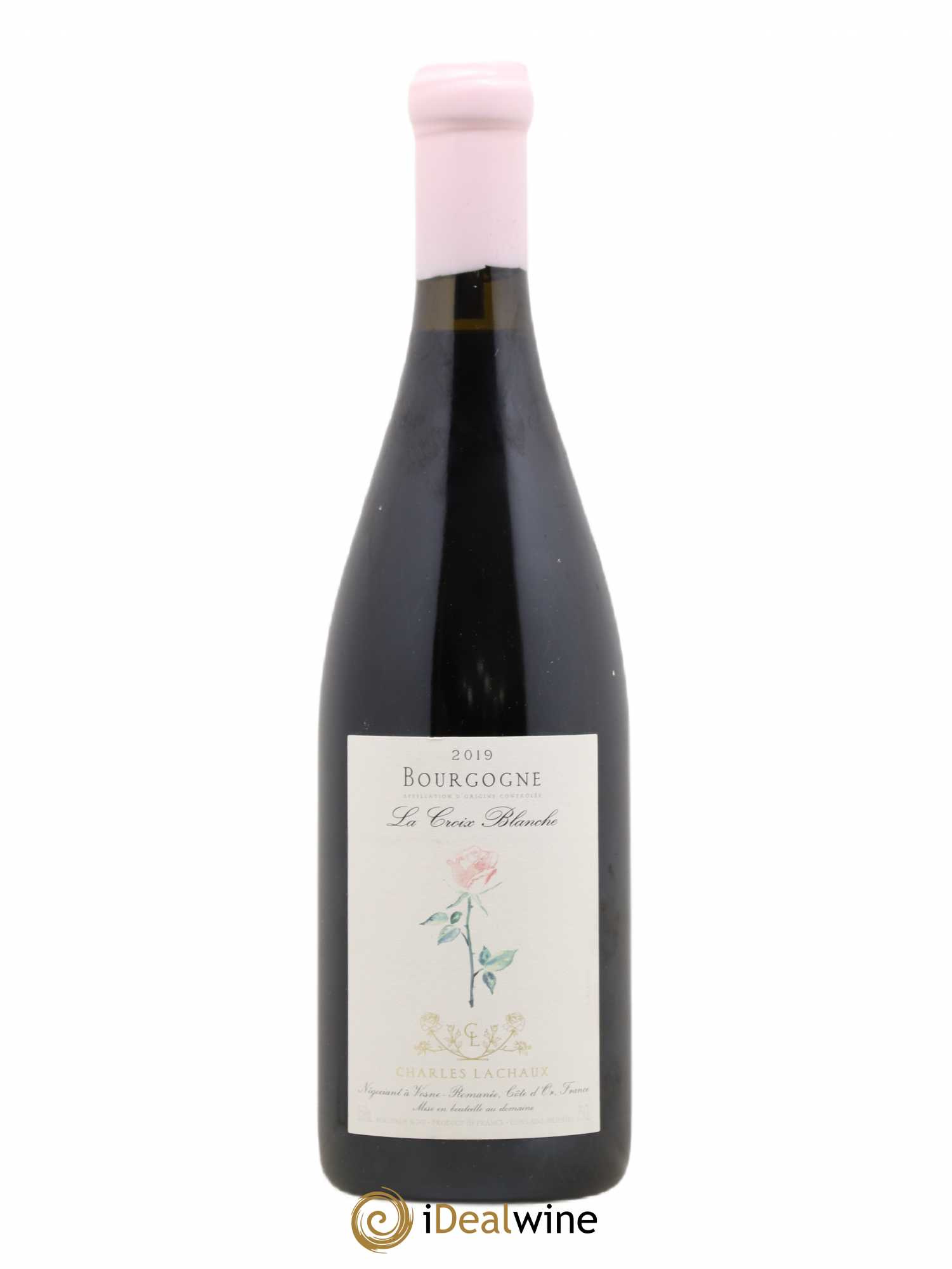 Bourgogne La Croix Blanche Charles Lachaux 2019 - Lot de 1 bouteille - 0