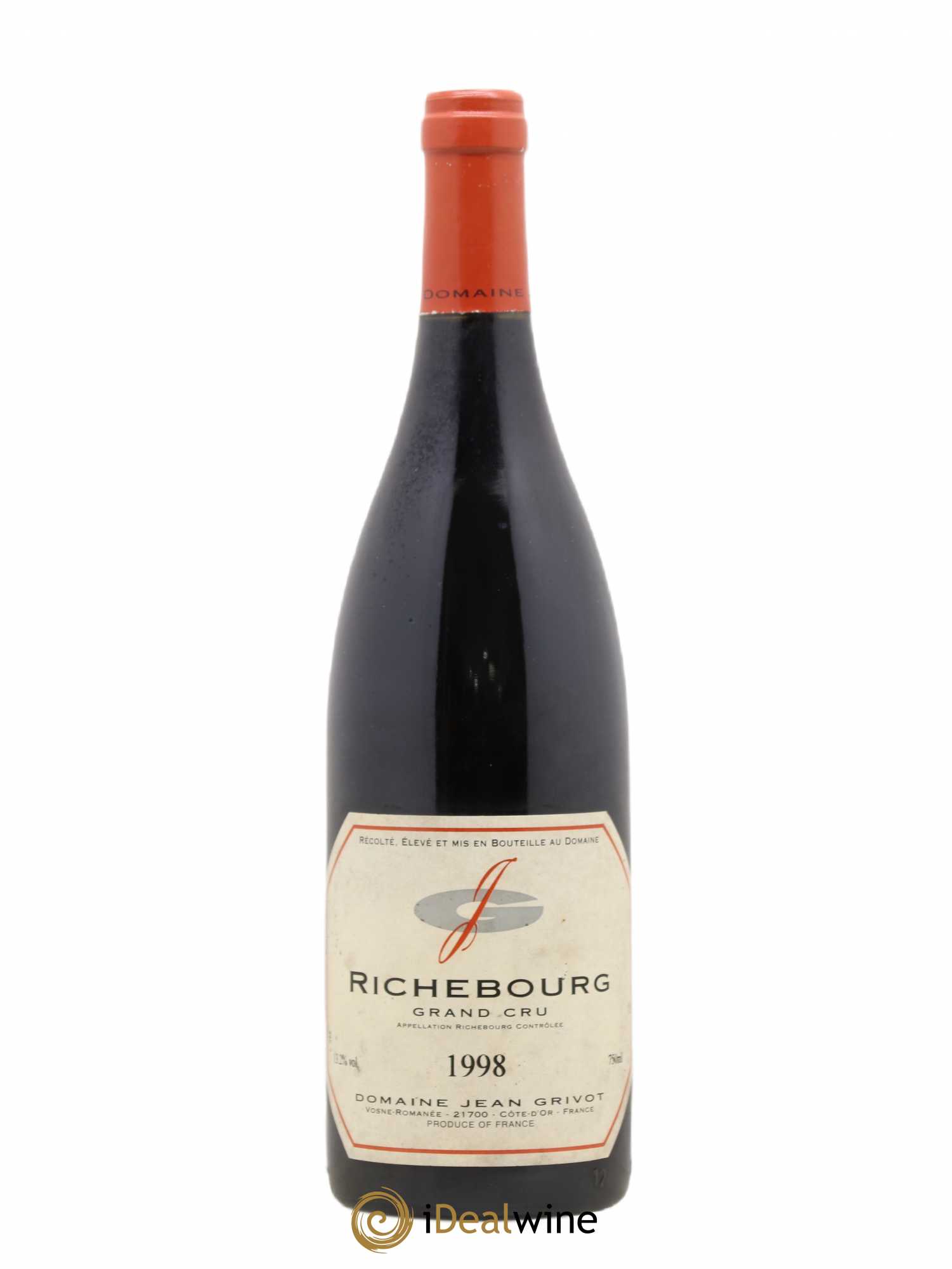 Richebourg Grand Cru Jean Grivot 1998 - Posten von 1 Flasche - 0