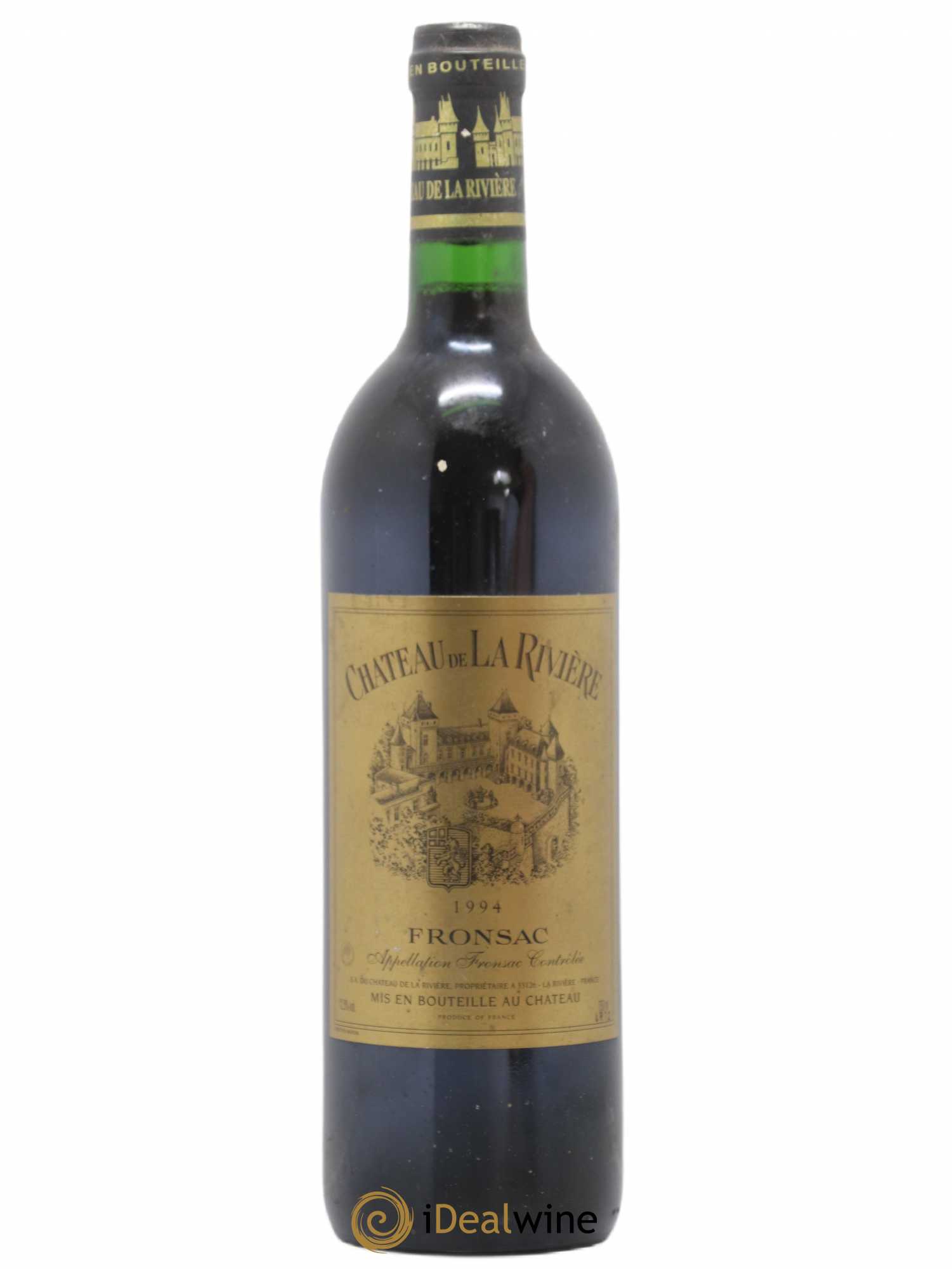 Château de La Rivière 1994 - Lot de 1 bouteille - 0