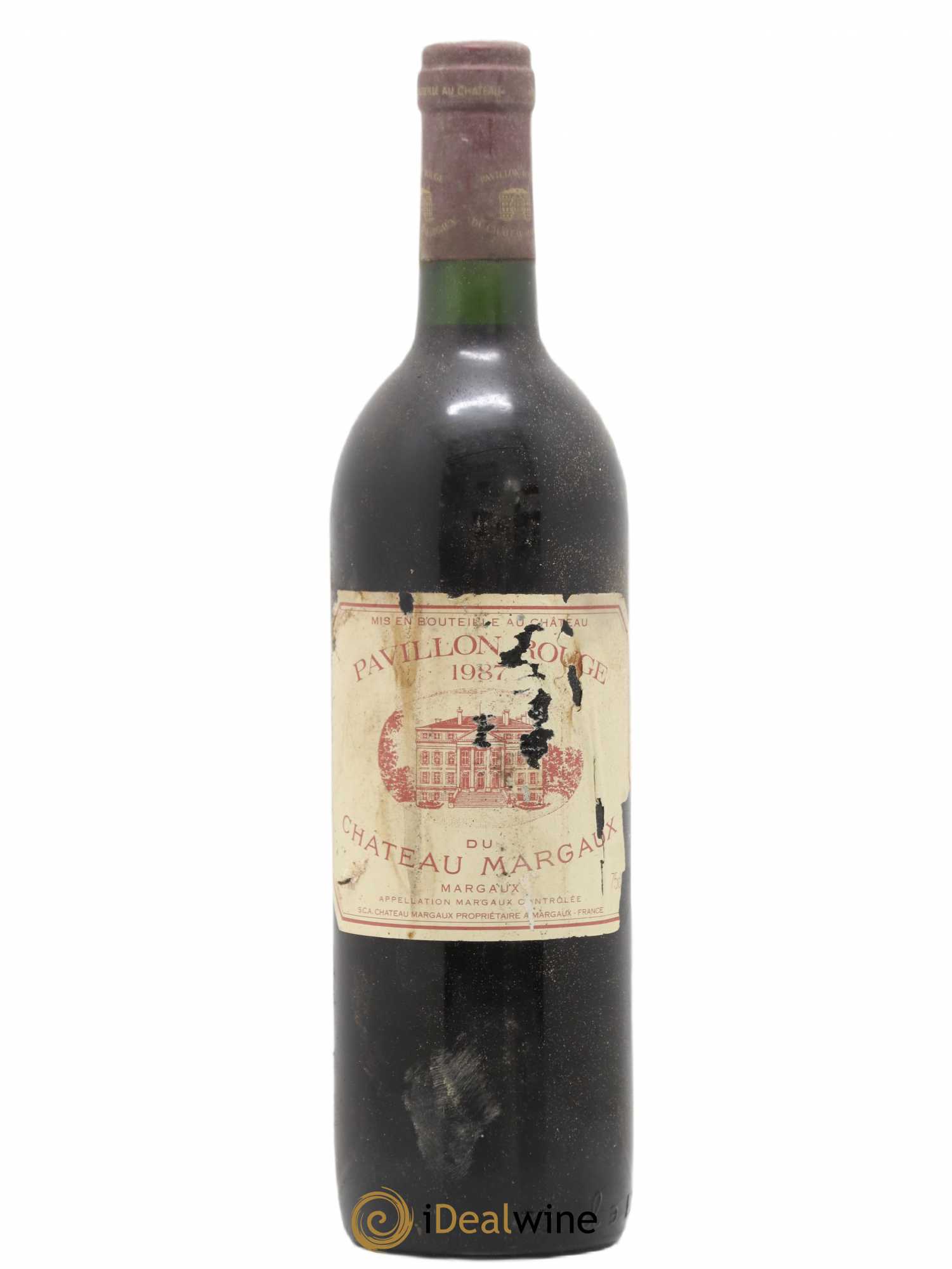 Pavillon Rouge du Château Margaux Second Vin 1987 - Lot de 1 bouteille - 0