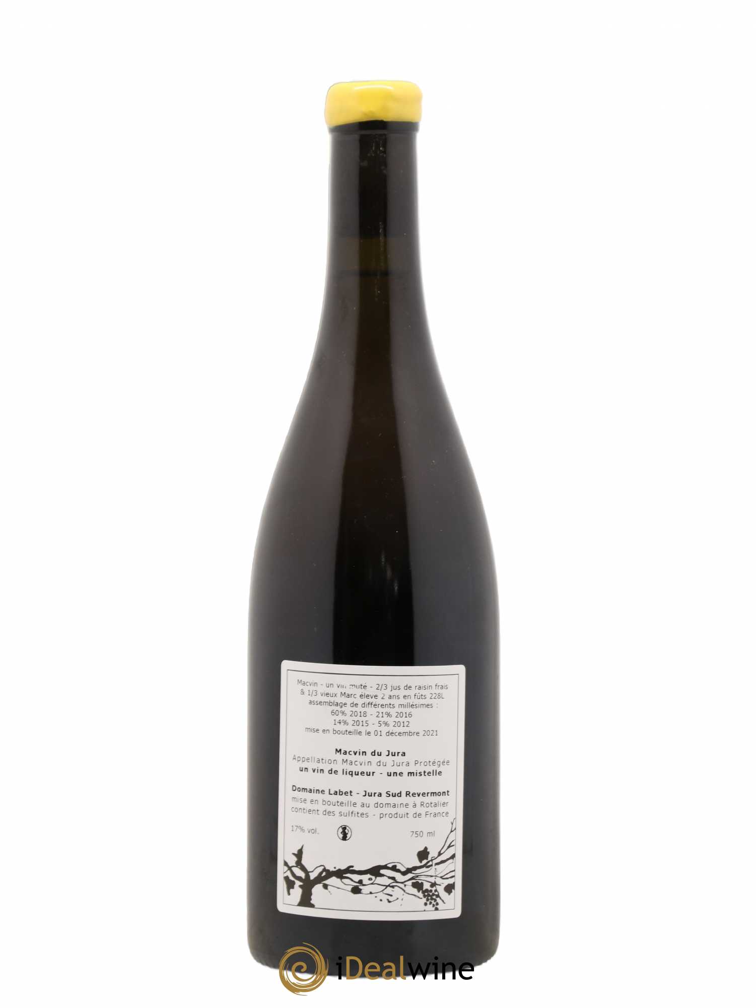 Macvin du Jura Romain - Julien - Charline Labet - Lot de 1 bouteille - 1