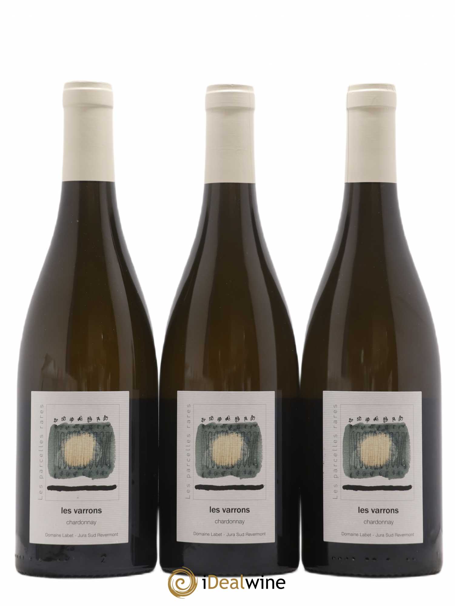Côtes du Jura Chardonnay Les Varrons Romain - Julien - Charline Labet 2019 - Lot de 3 bouteilles - 0