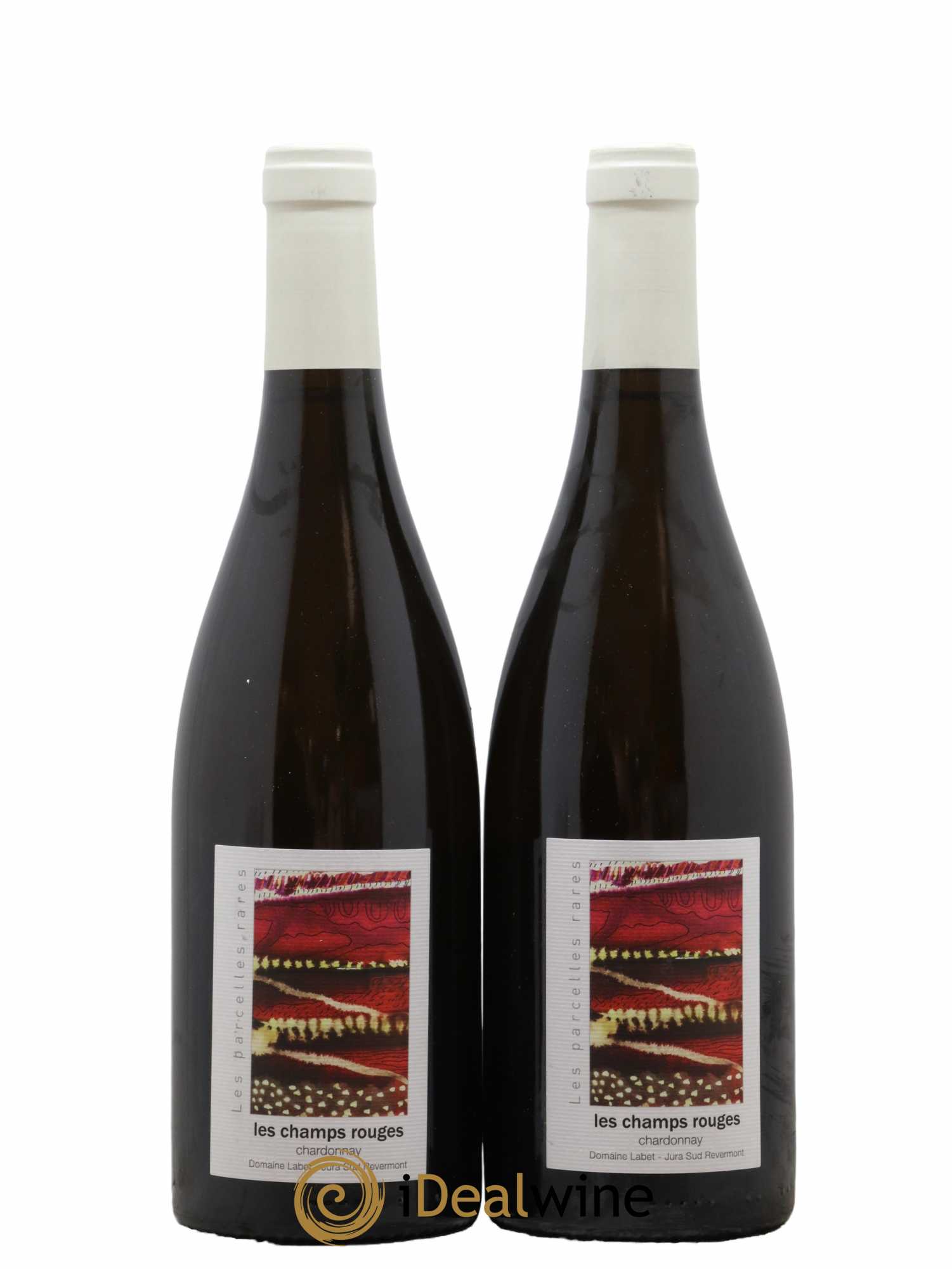 Côtes du Jura Chardonnay Les Champs Rouges Romain - Julien - Charline Labet 2020 - Posten von 2 Flaschen - 0