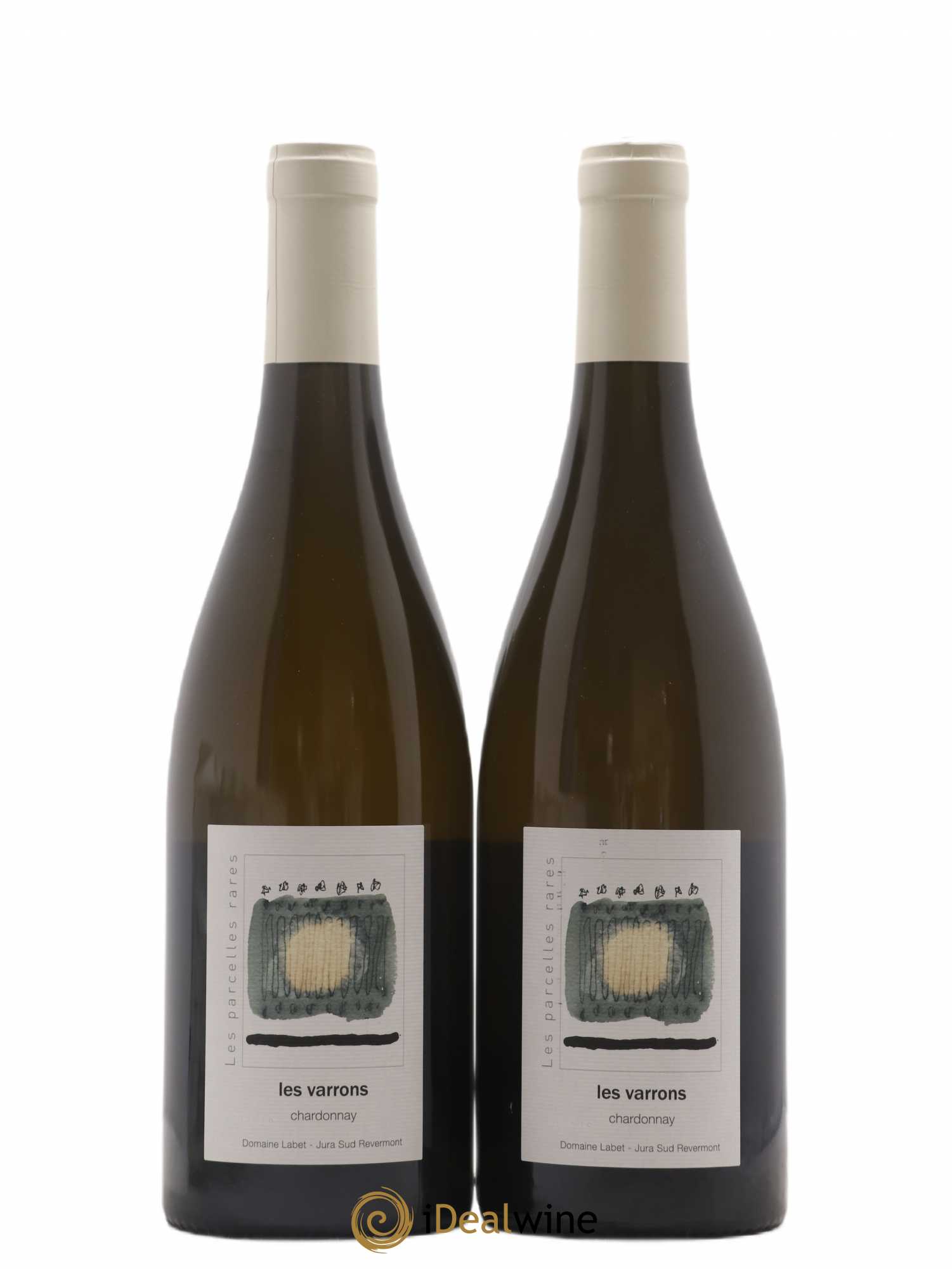 Côtes du Jura Chardonnay Les Varrons Romain - Julien - Charline Labet 2019 - Lot de 2 bouteilles - 0
