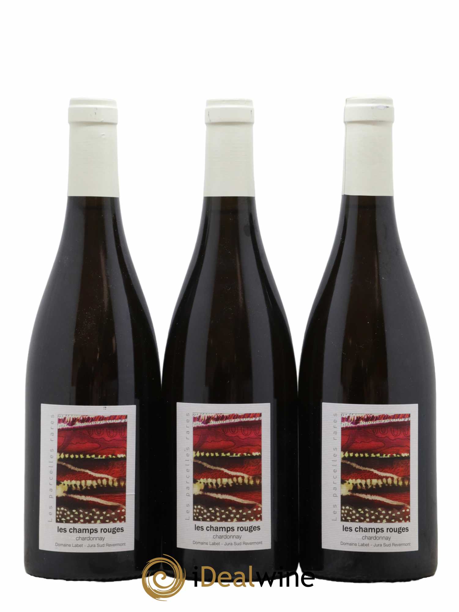 Côtes du Jura Chardonnay Les Champs Rouges Romain - Julien - Charline Labet 2020 - Posten von 3 Flaschen - 0