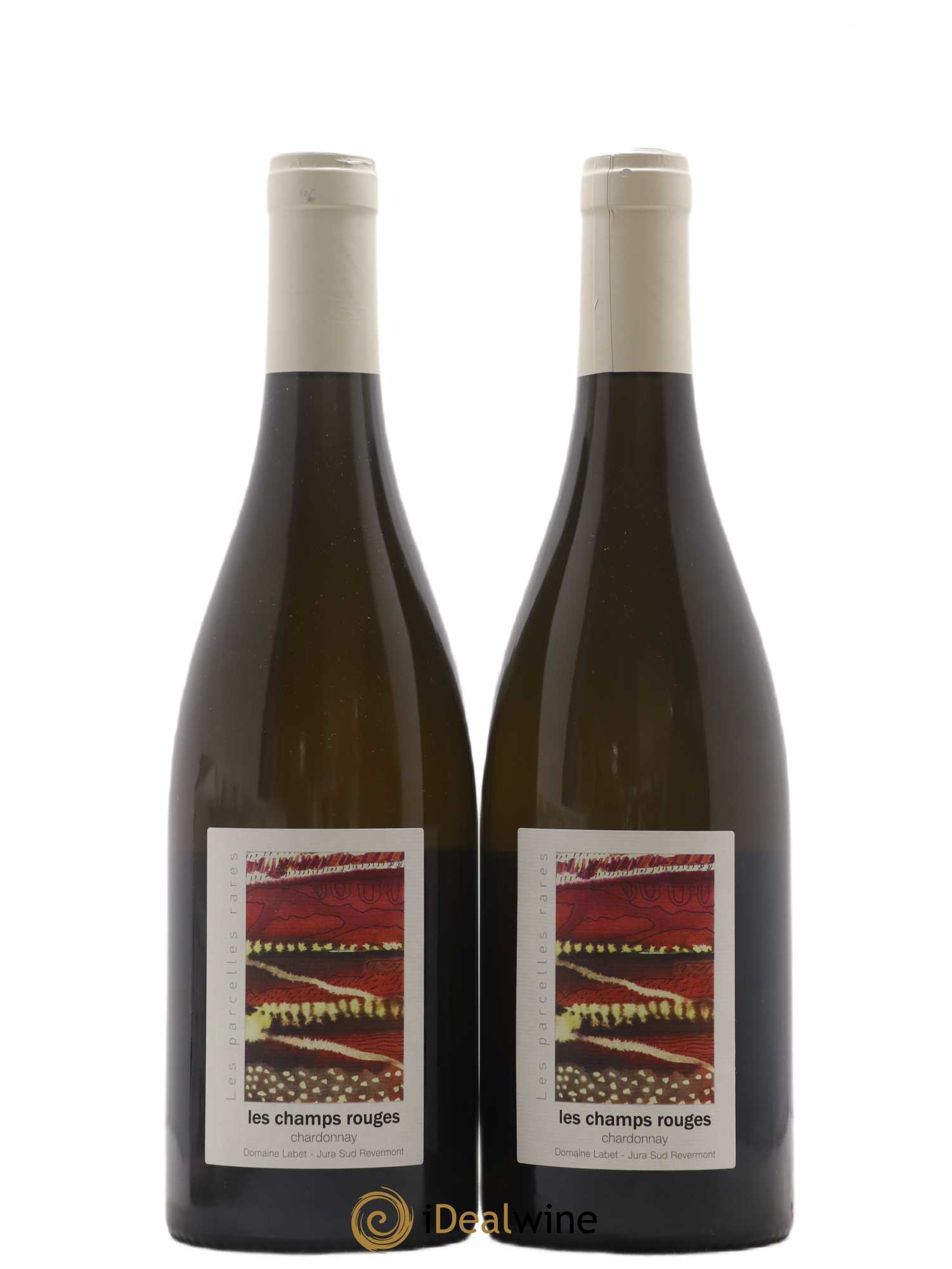 Côtes du Jura Chardonnay Les Champs Rouges Romain - Julien - Charline Labet 2019 - Lot de 2 bouteilles - 0