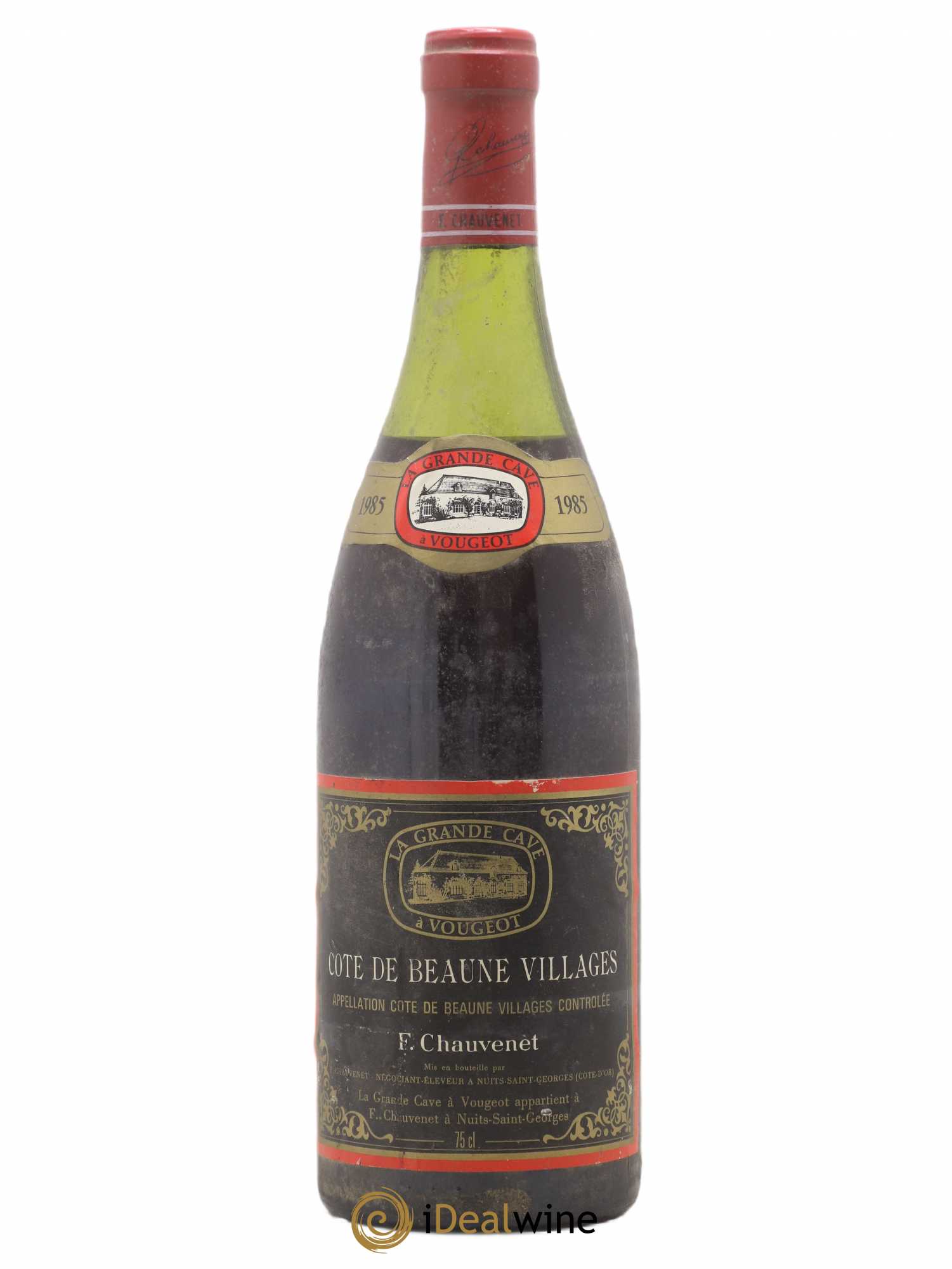 Côte de Beaune La Grande Cave Vougeot Chauveney 1985 - Posten von 1 Flasche - 0