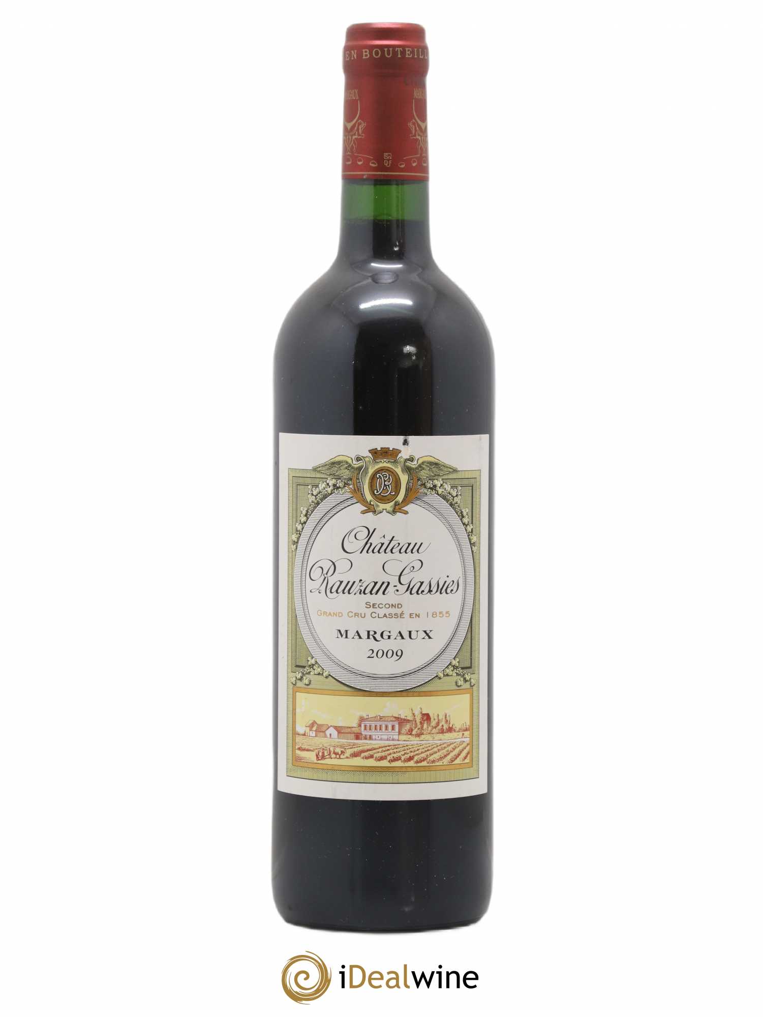 Château Rauzan-Gassies 2ème Grand Cru Classé 2009 - Lot de 1 bouteille - 0