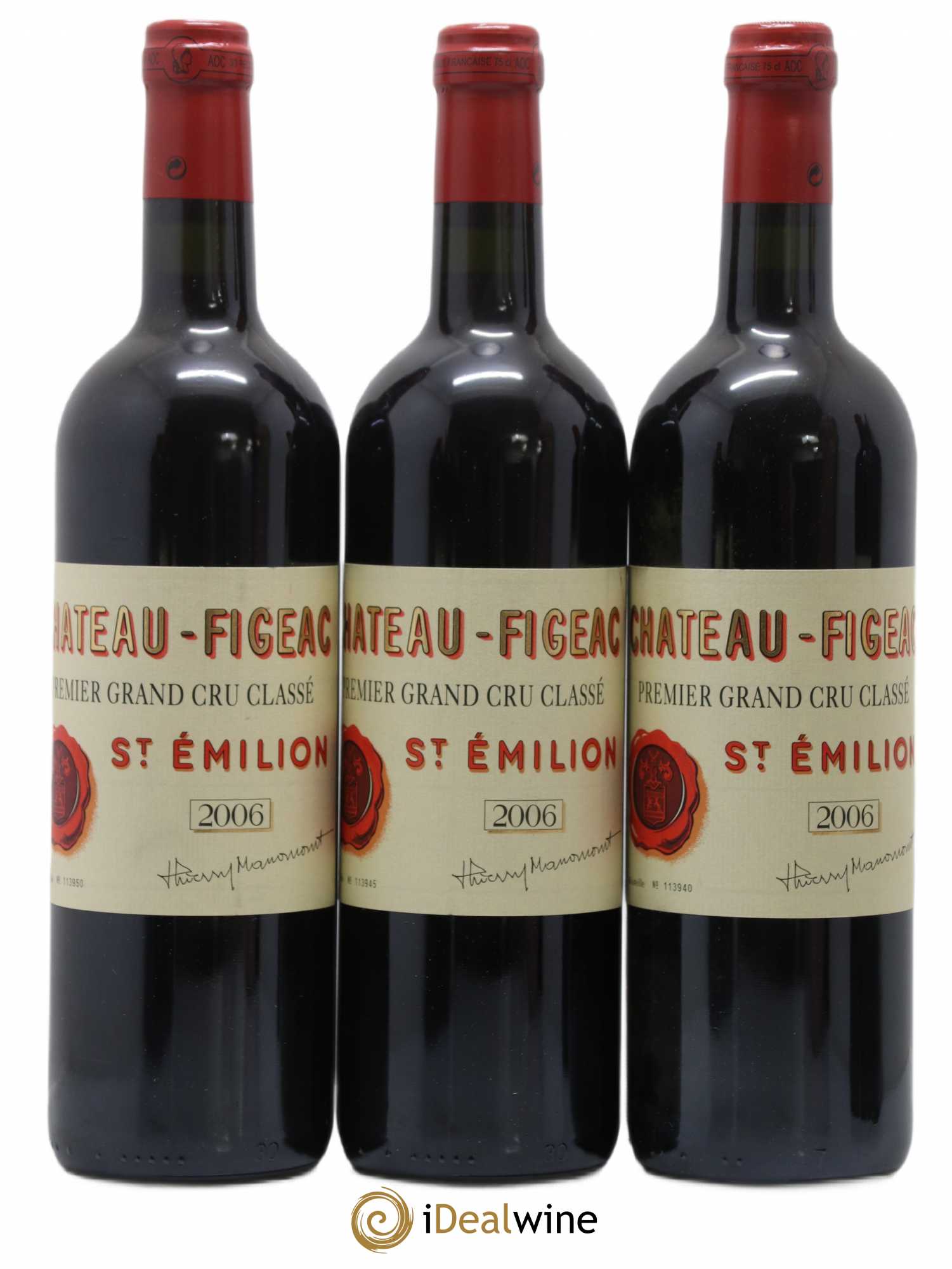 Château Figeac 1er Grand Cru Classé A 2006 - Lot de 6 bouteilles - 3