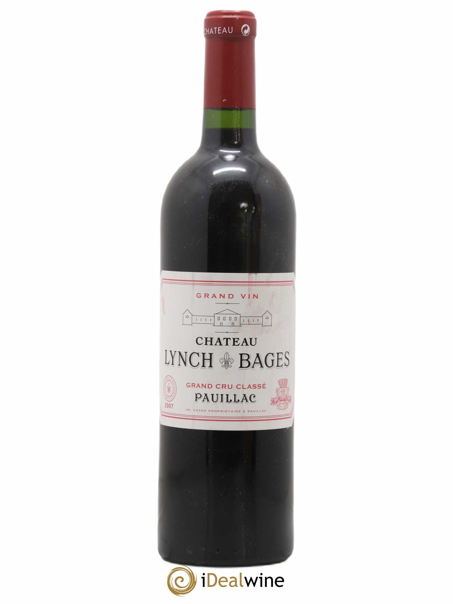 Château Lynch Bages 5ème Grand Cru Classé 2007 - Posten von 1 Flasche - 0