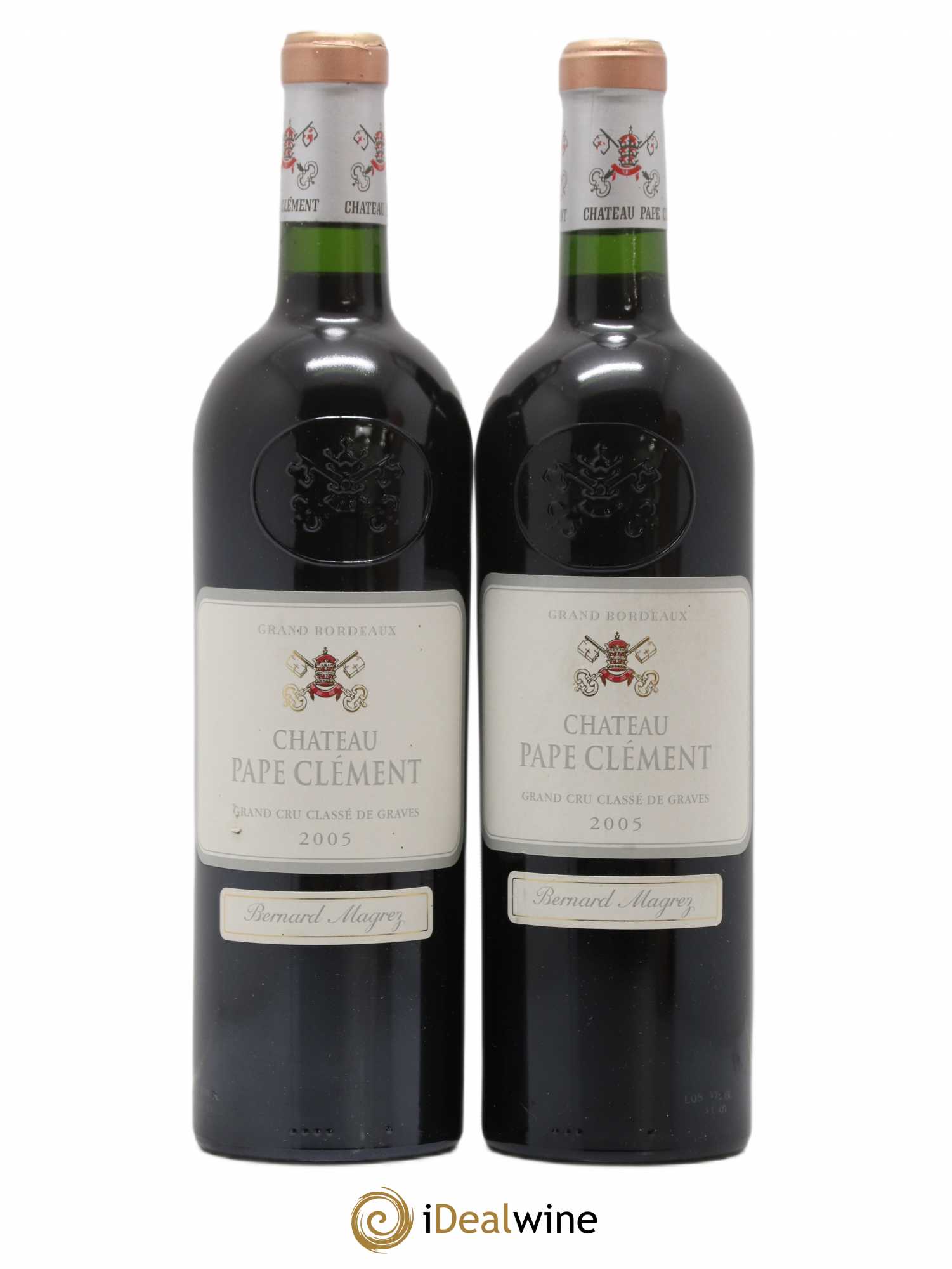 Château Pape Clément Cru Classé de Graves 2005 - Lot de 2 bouteilles - 0
