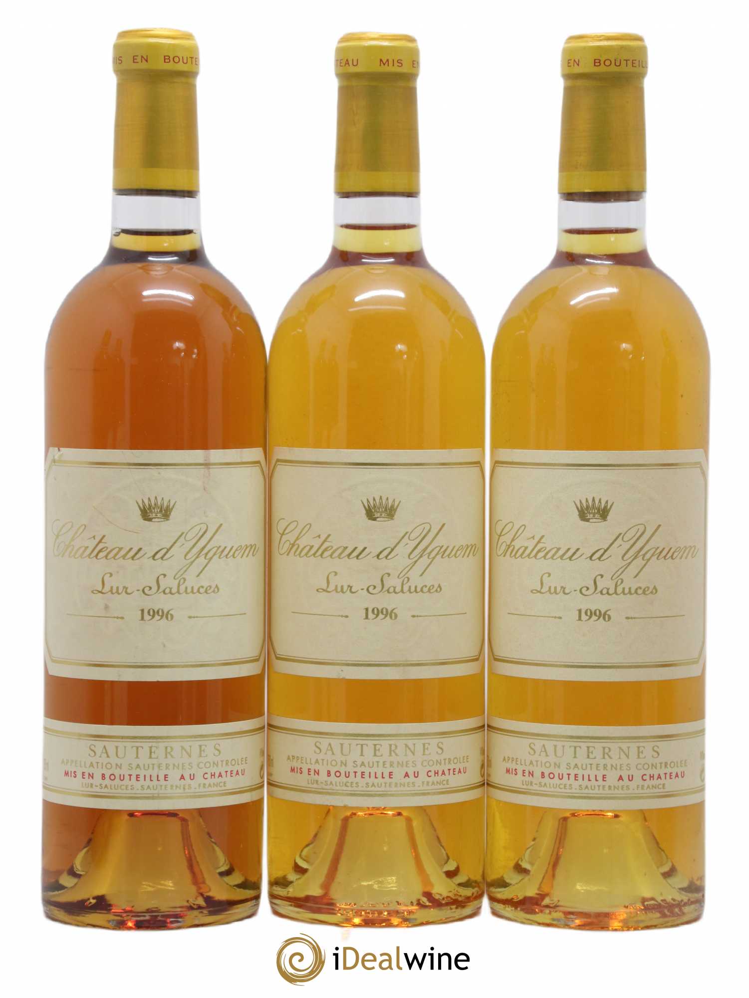 Château d' Yquem 1er Cru Classé Supérieur 1996 - Lotto di 6 bottiglie - 2
