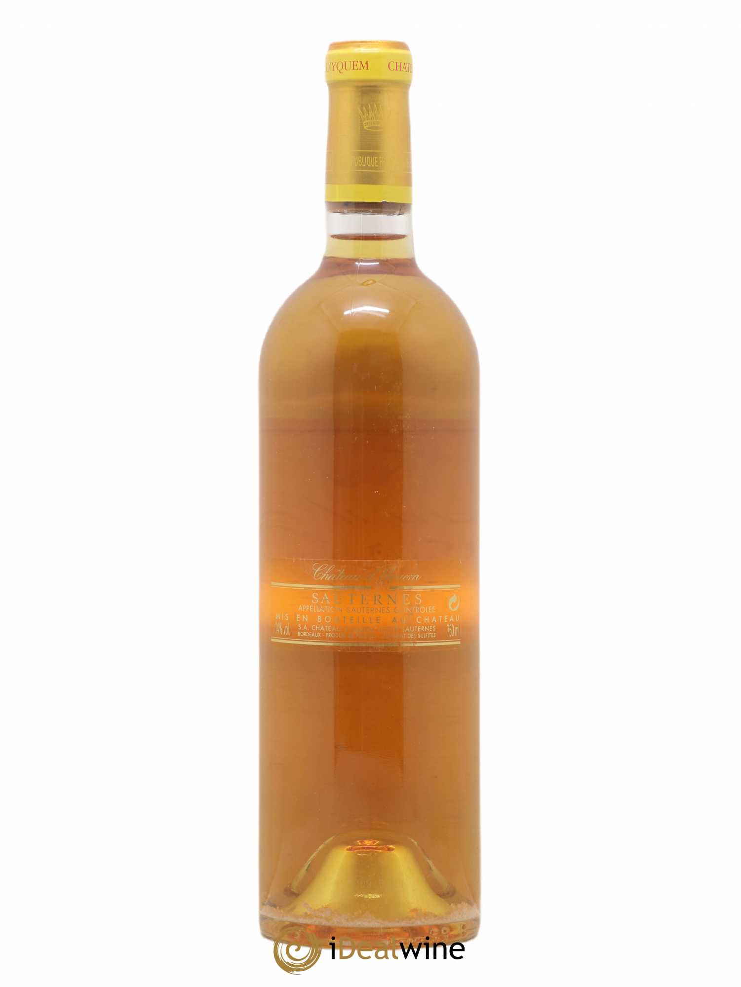 Château d' Yquem 1er Cru Classé Supérieur 2003 - Lotto di 1 bottiglia - 1