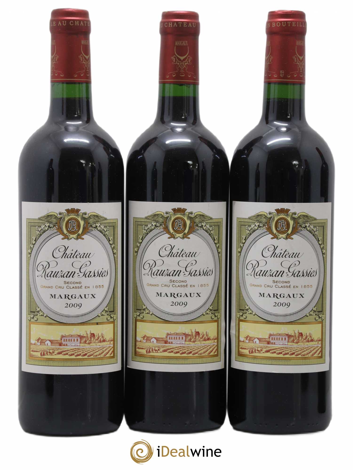 Château Rauzan-Gassies 2ème Grand Cru Classé 2009 - Lot de 6 bouteilles - 1