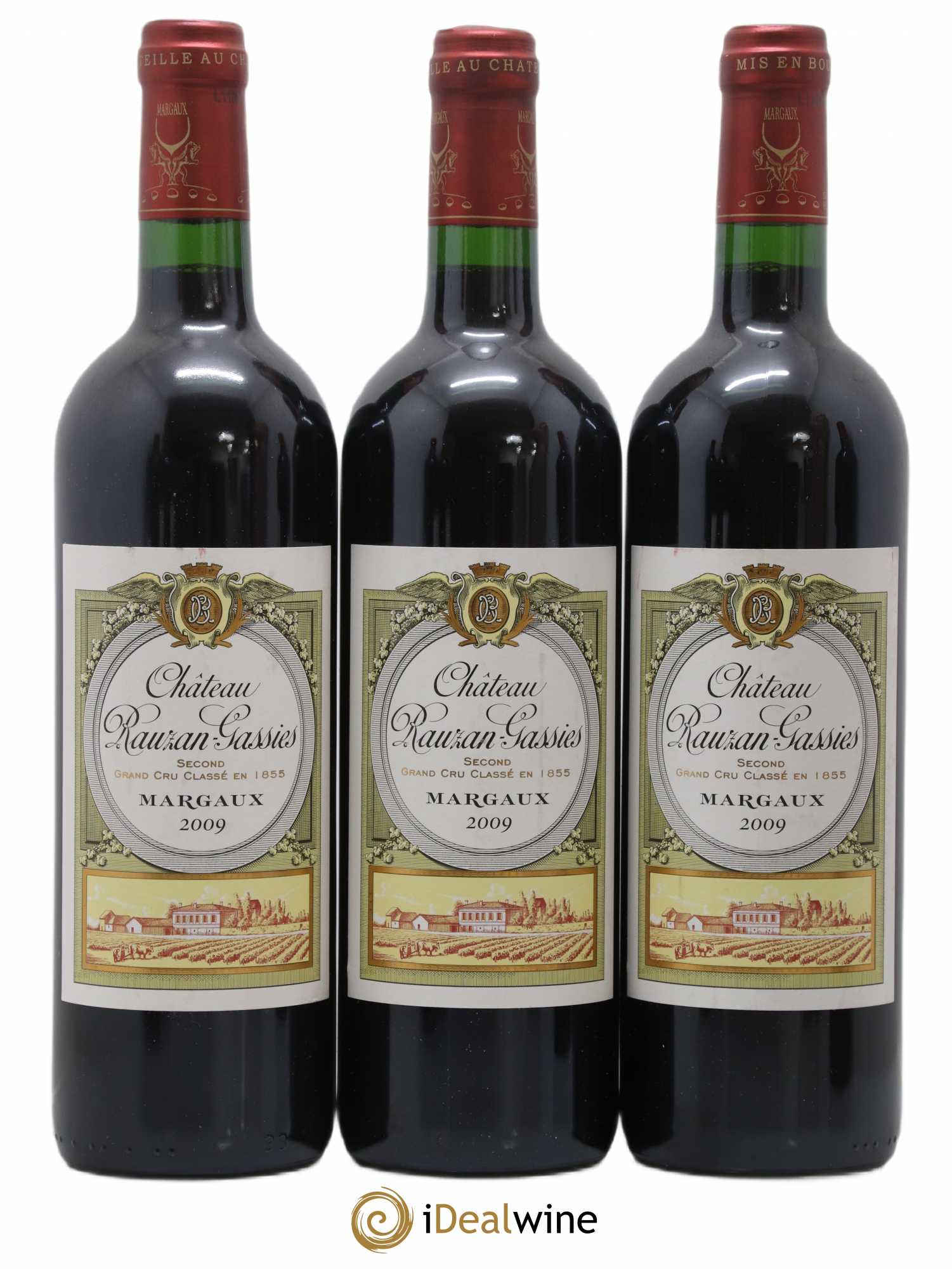 Château Rauzan-Gassies 2ème Grand Cru Classé 2009 - Lot de 6 bouteilles - 2