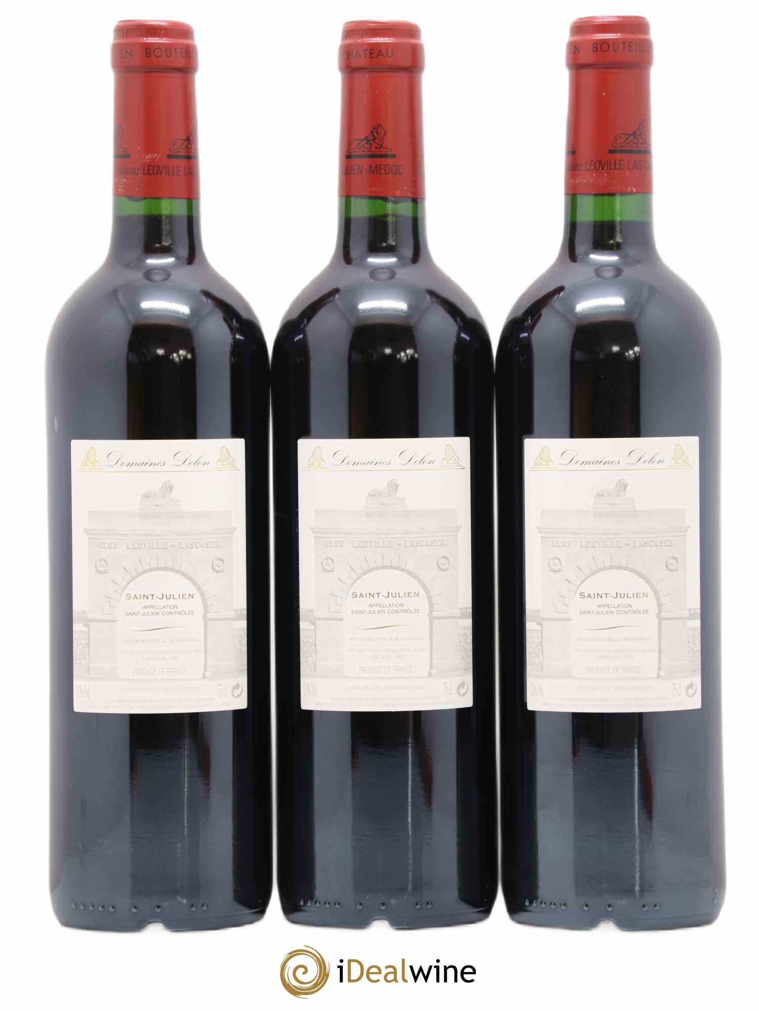 Château Léoville Las Cases 2ème Grand Cru Classé 2005 - Lot de 3 bouteilles - 1