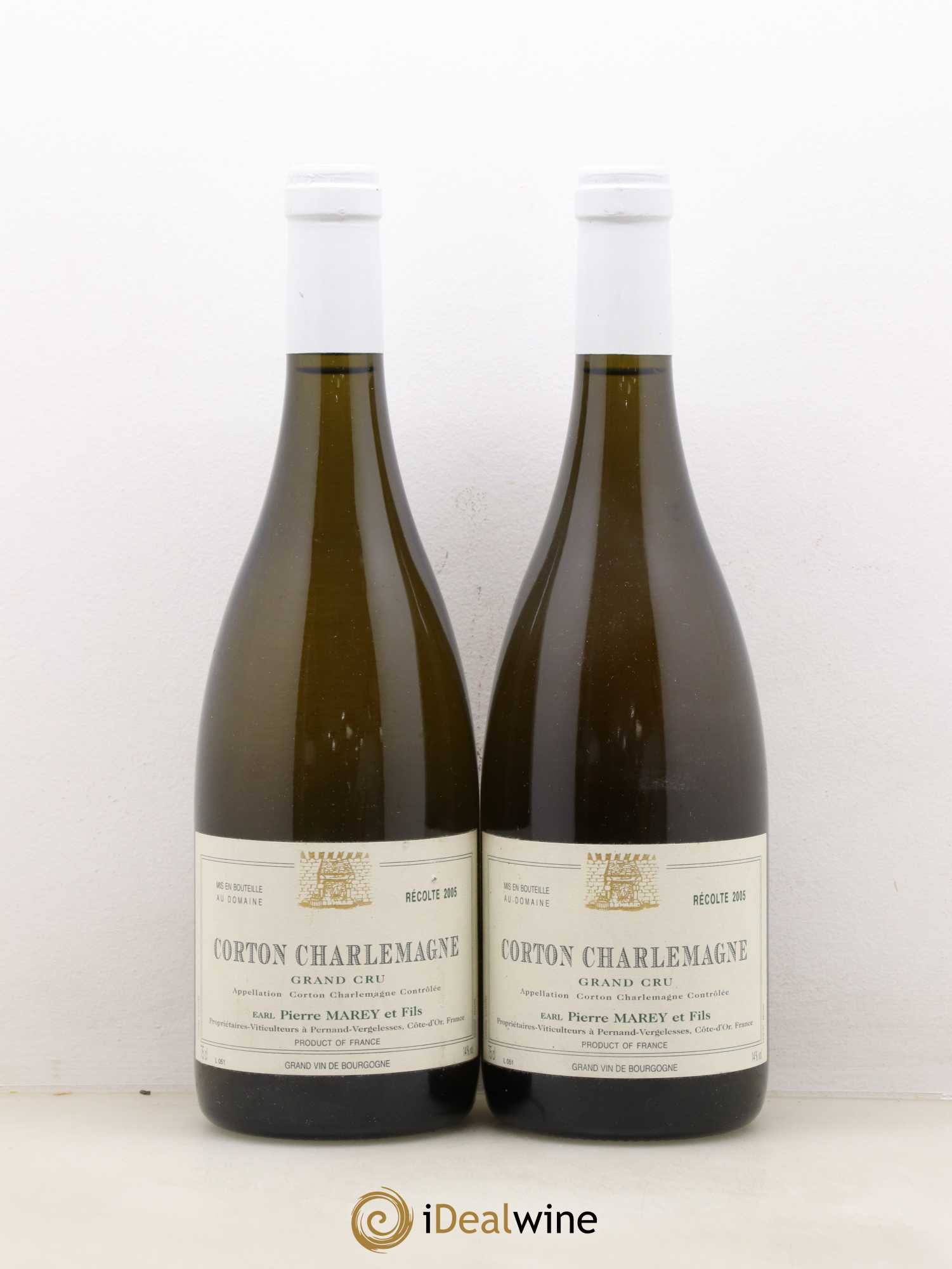 Corton-Charlemagne Grand Cru 2005 - Posten von 2 Flaschen - 0
