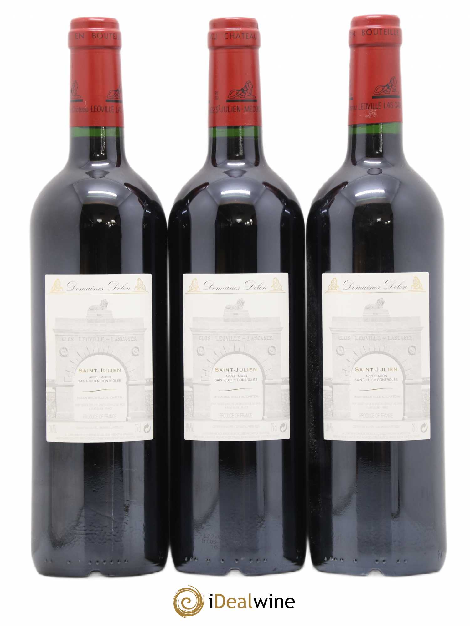 Château Léoville Las Cases 2ème Grand Cru Classé 2005 - Lot de 3 bouteilles - 1