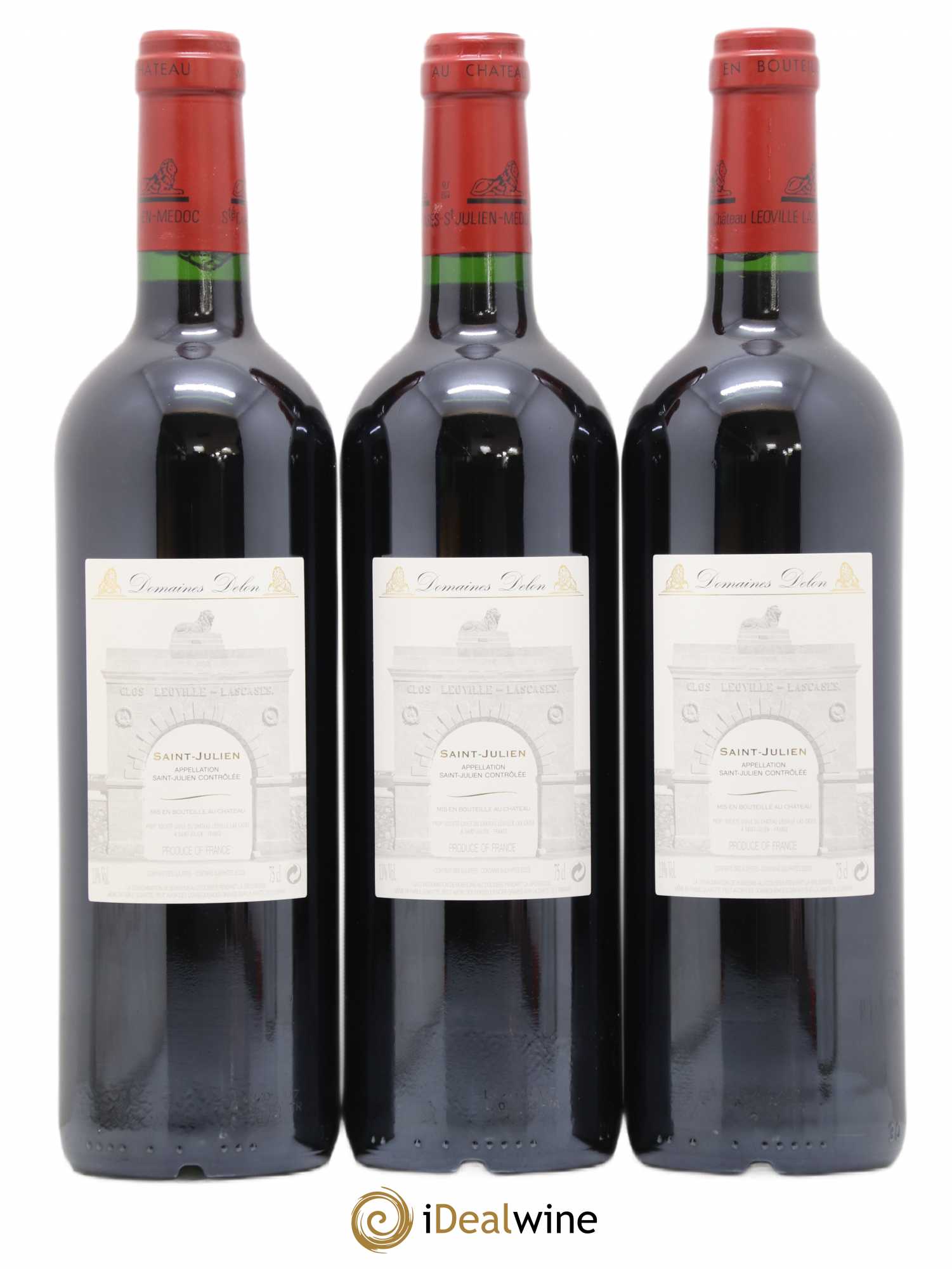 Château Léoville Las Cases 2ème Grand Cru Classé 2005 - Lot de 3 bouteilles - 1