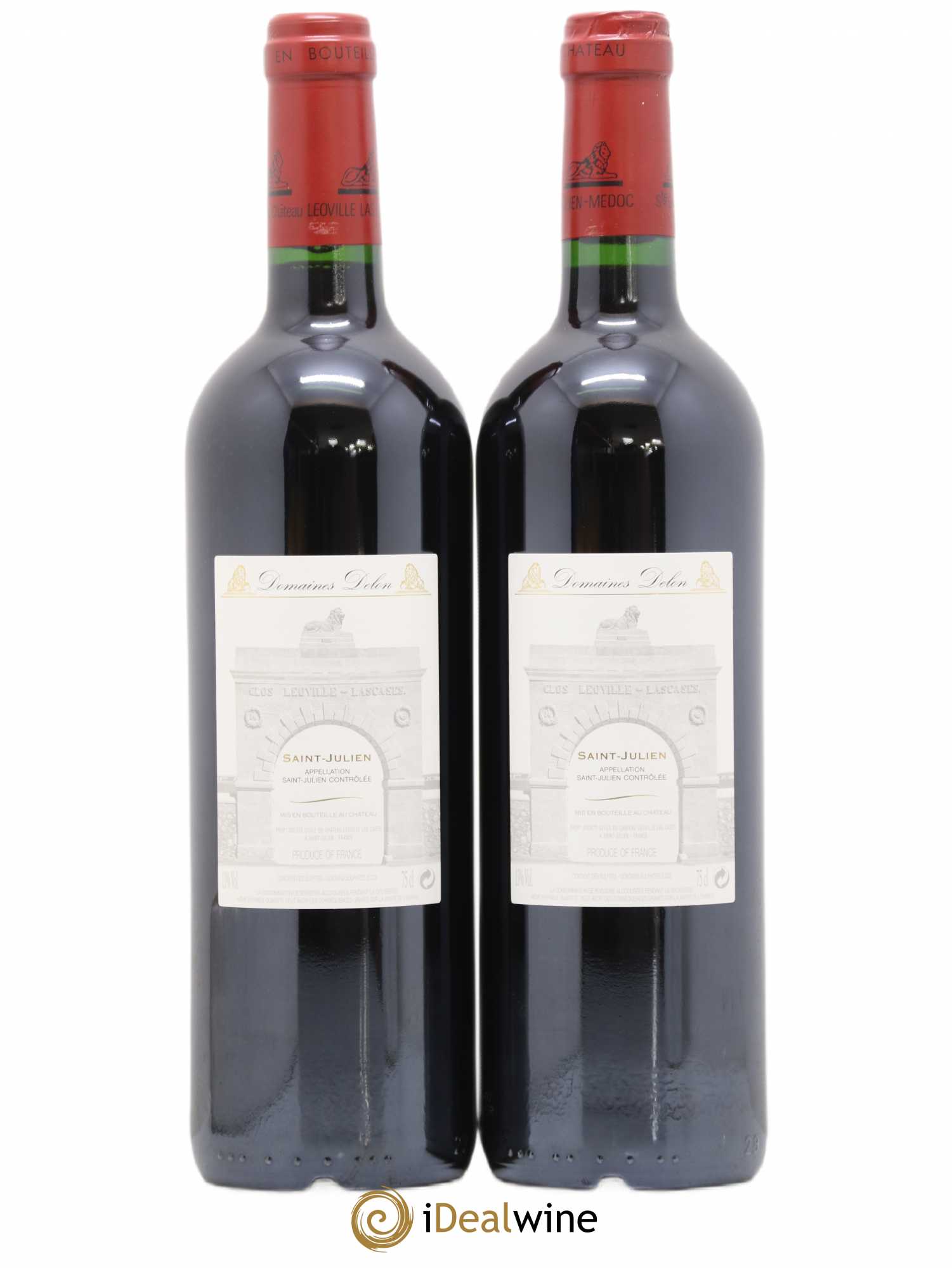Château Léoville Las Cases 2ème Grand Cru Classé 2005 - Lot de 2 bouteilles - 1