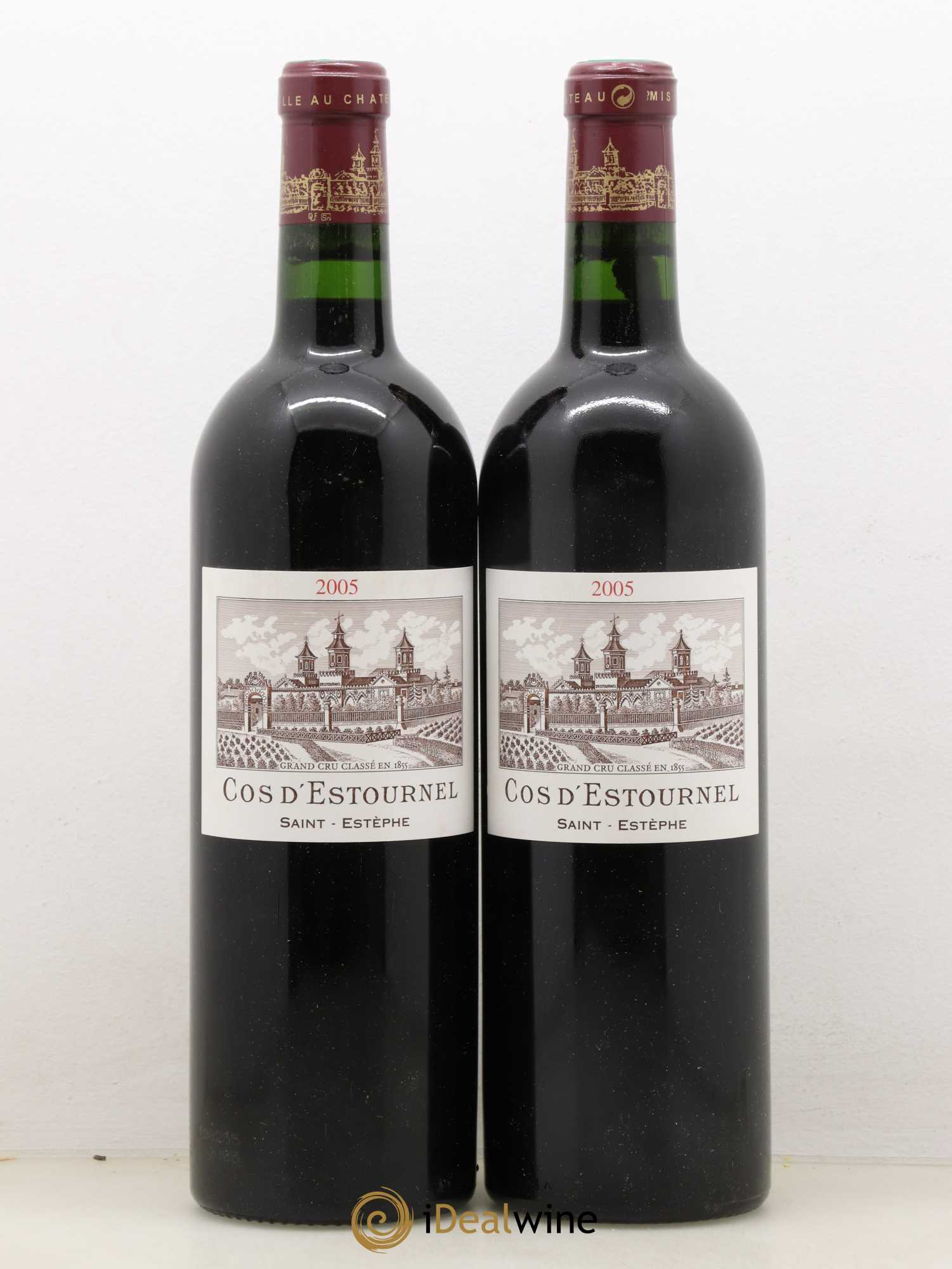 Cos d'Estournel 2ème Grand Cru Classé 2005 - Lot de 2 bouteilles - 0