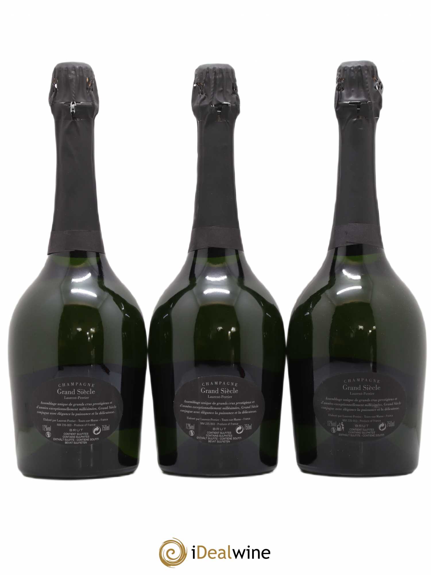 Grand Siècle Laurent Perrier - Lot de 3 bouteilles - 1