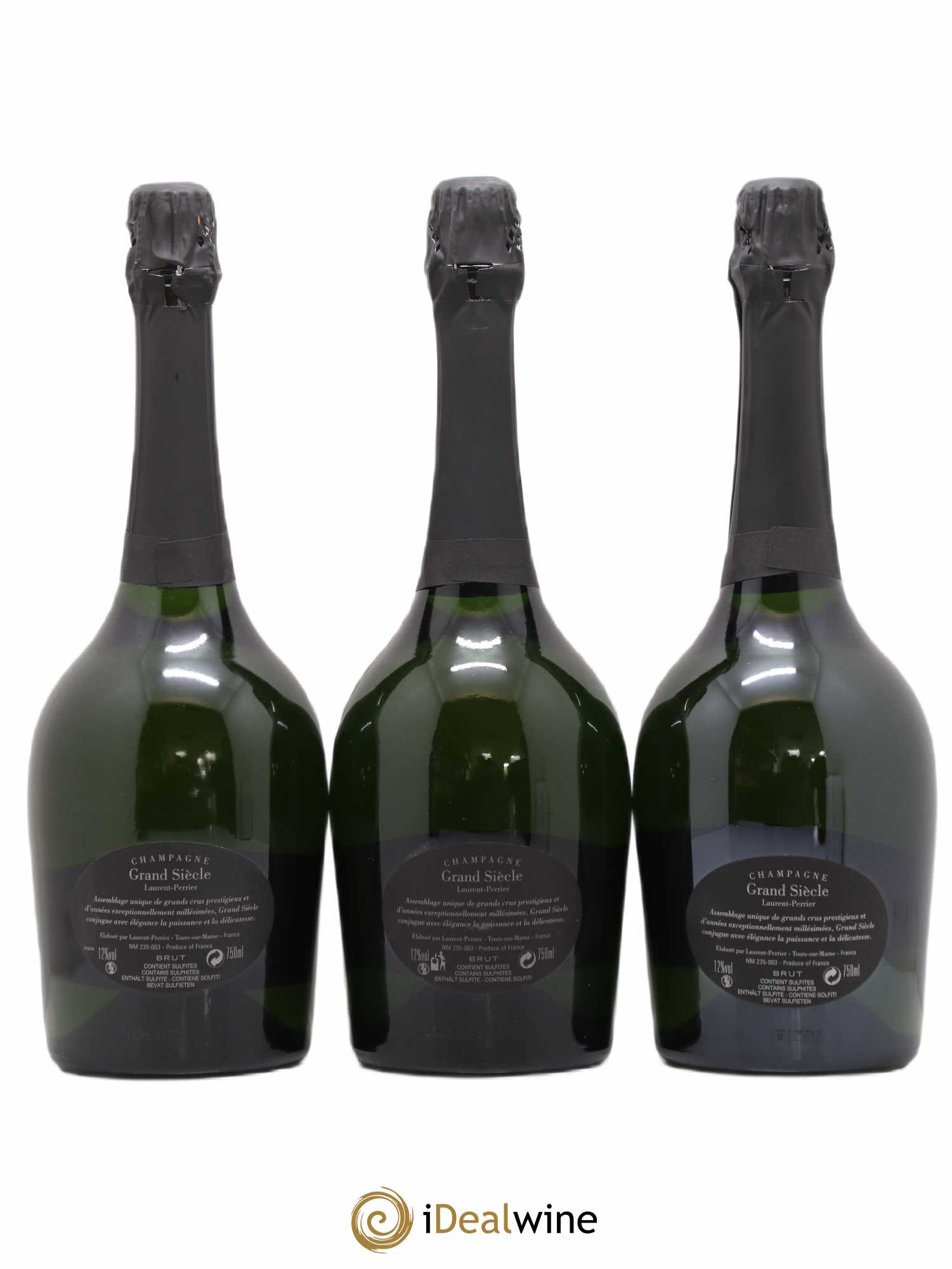 Grand Siècle Laurent Perrier - Lot de 3 bouteilles - 1