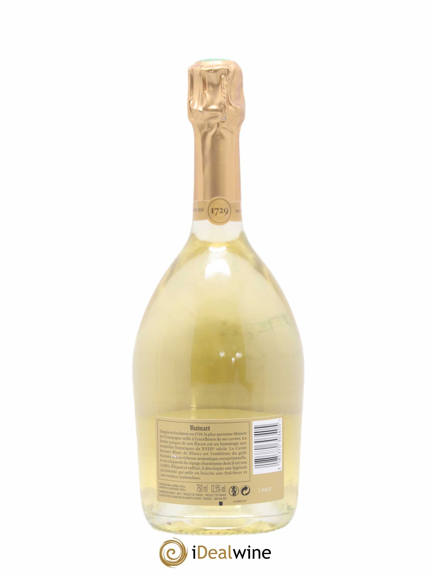 Blanc de Blancs Brut Ruinart - Lot de 1 bouteille - 1