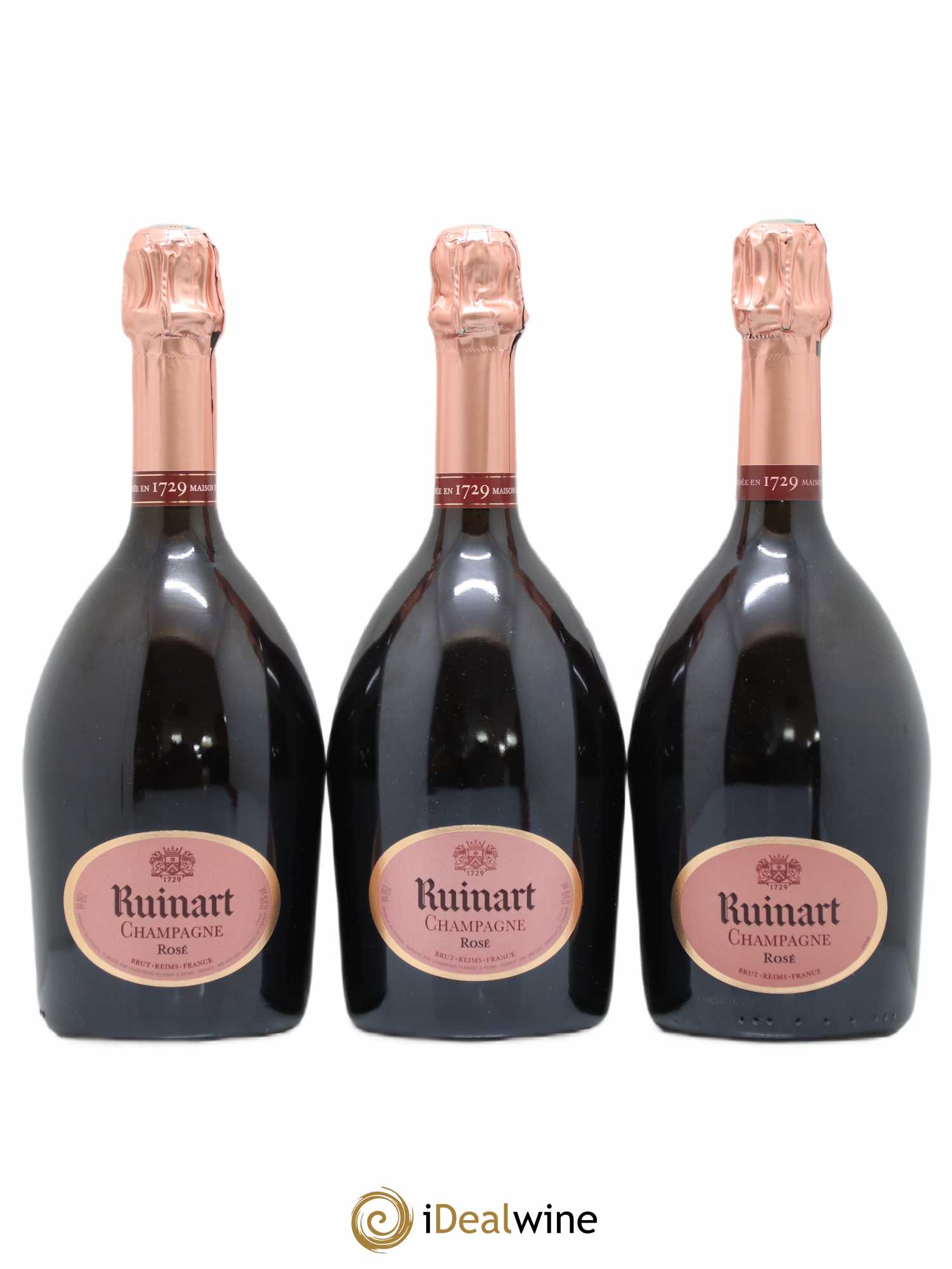 Brut Rosé Ruinart - Lot de 3 bouteilles - 0
