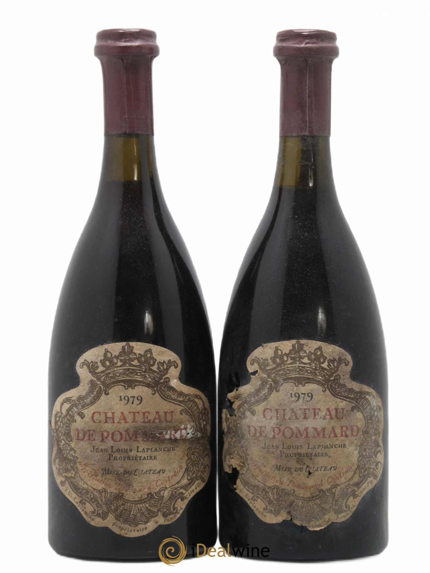 Pommard Château de Pommard 1979 - Lot de 2 bouteilles - 0
