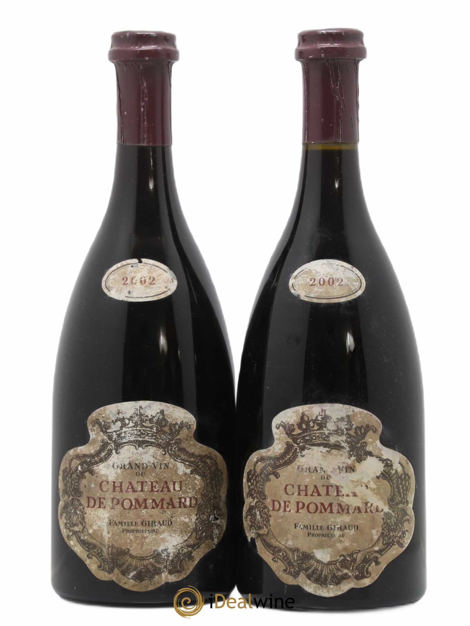 Pommard Château de Pommard 2002 - Lot de 2 bouteilles - 0