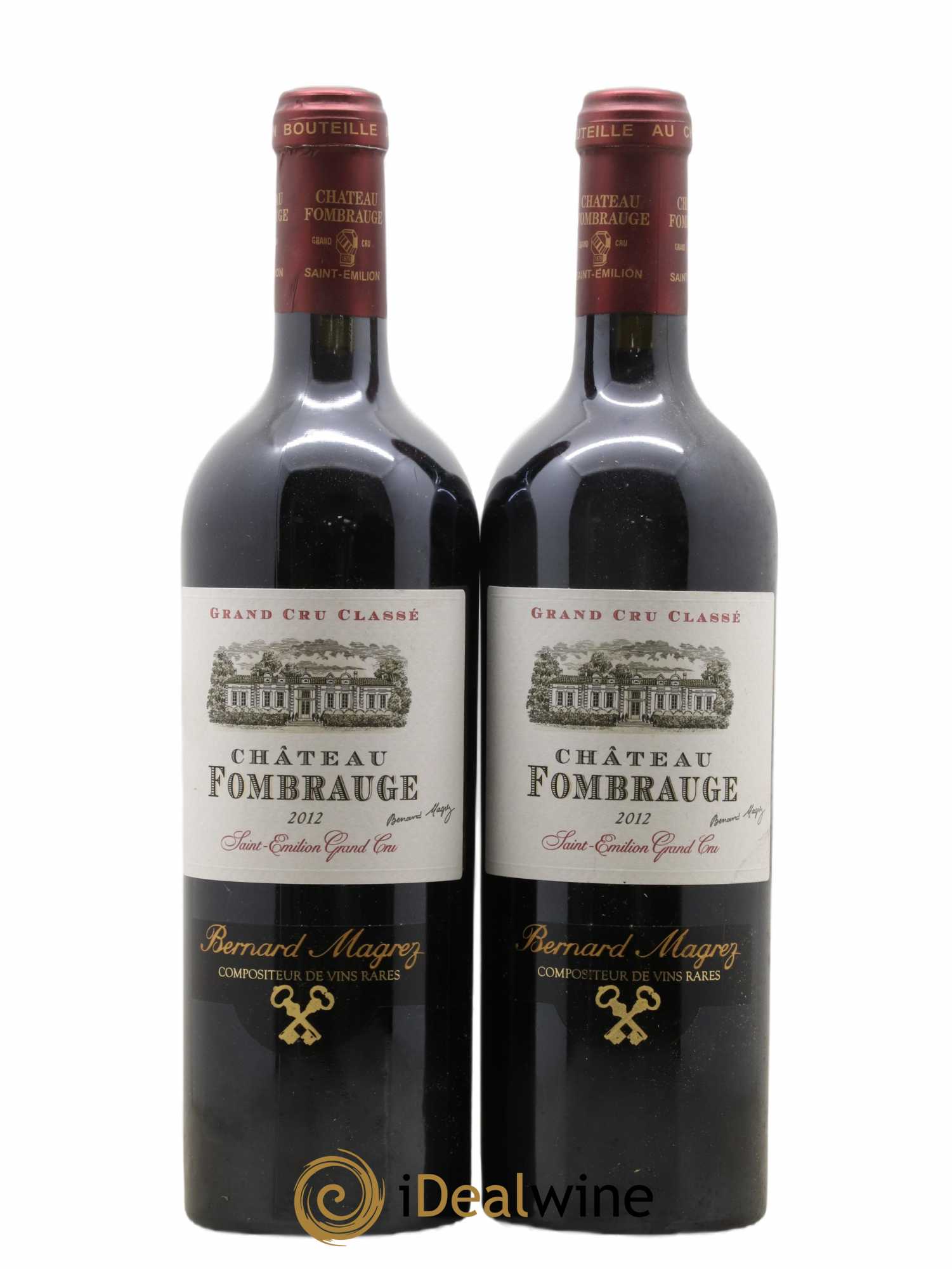 Château Fombrauge Grand Cru Classé 2012 - Lot de 2 bouteilles - 0
