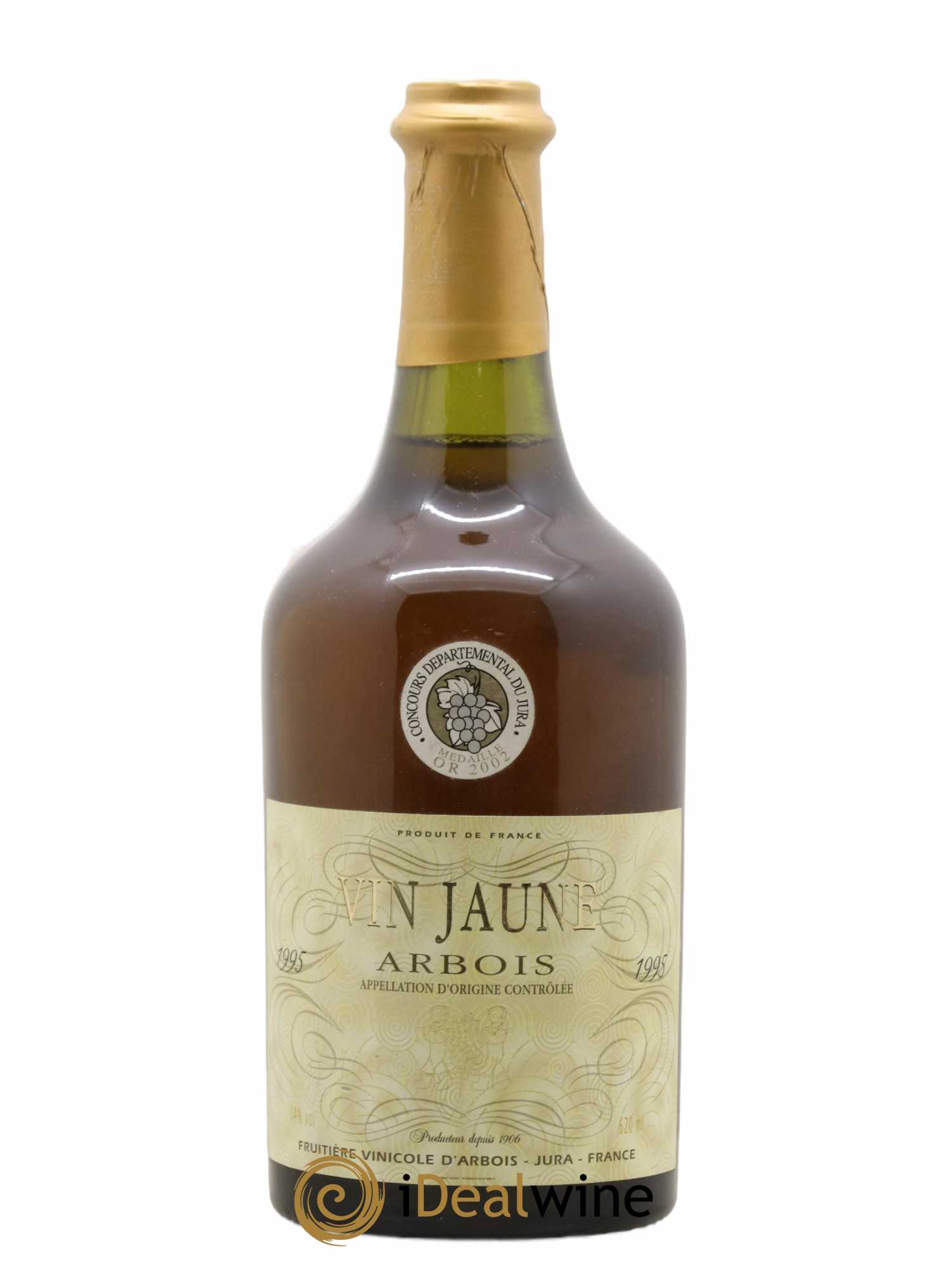 Arbois Vin Jaune Fruitière Vinicole d' Arbois 1995 - Posten von 1 Flasche - 0