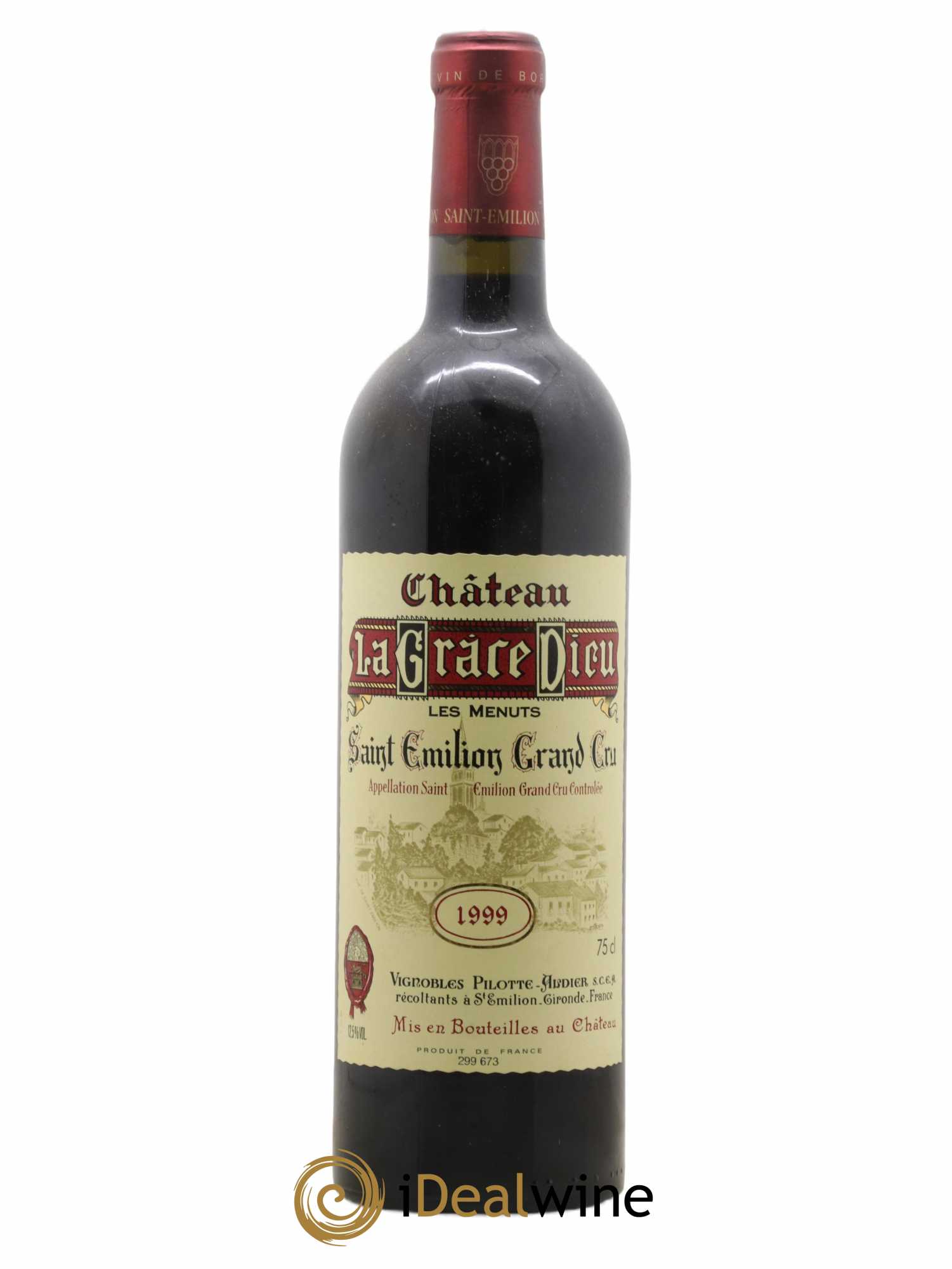 Château la Grâce Dieu les Menuts 1999 - Lot de 1 bouteille - 0