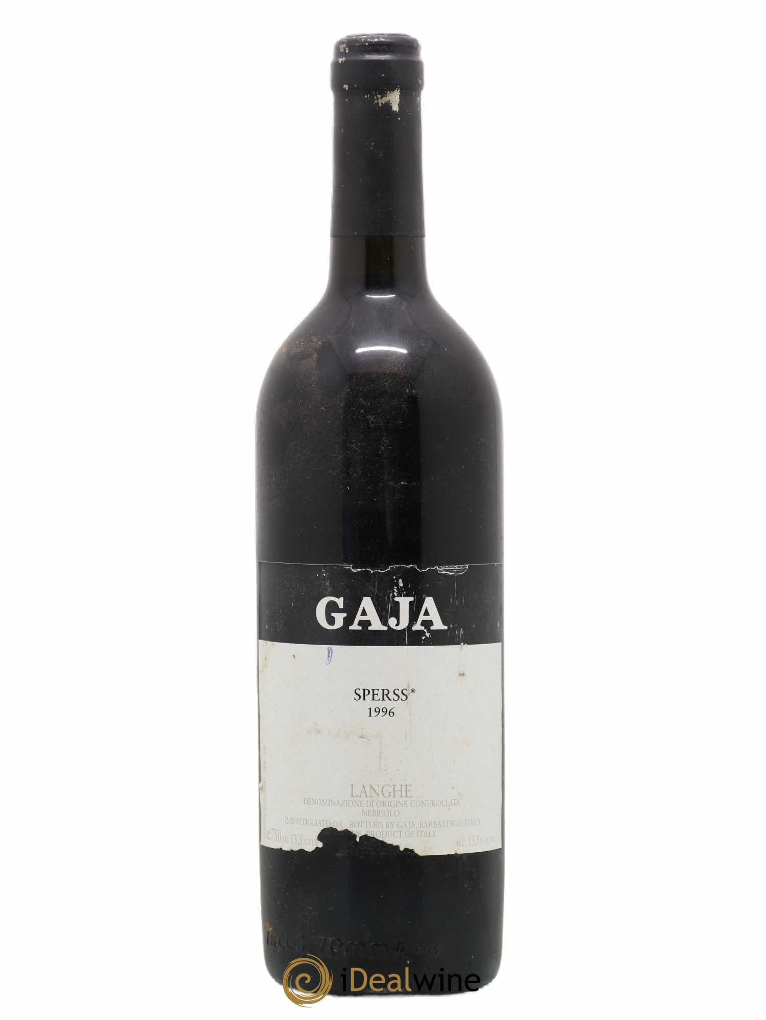 Barolo DOCG Sperss Angelo Gaja 1996 - Lot de 1 bouteille - 0