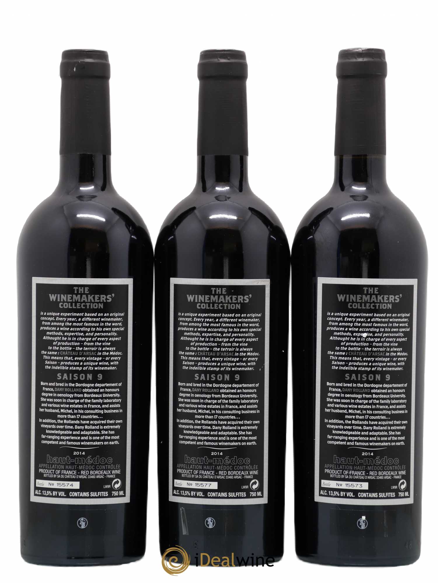 Haut Médoc (senza prezzo di riserva) 2014 - Lotto di 3 bottiglie - 1