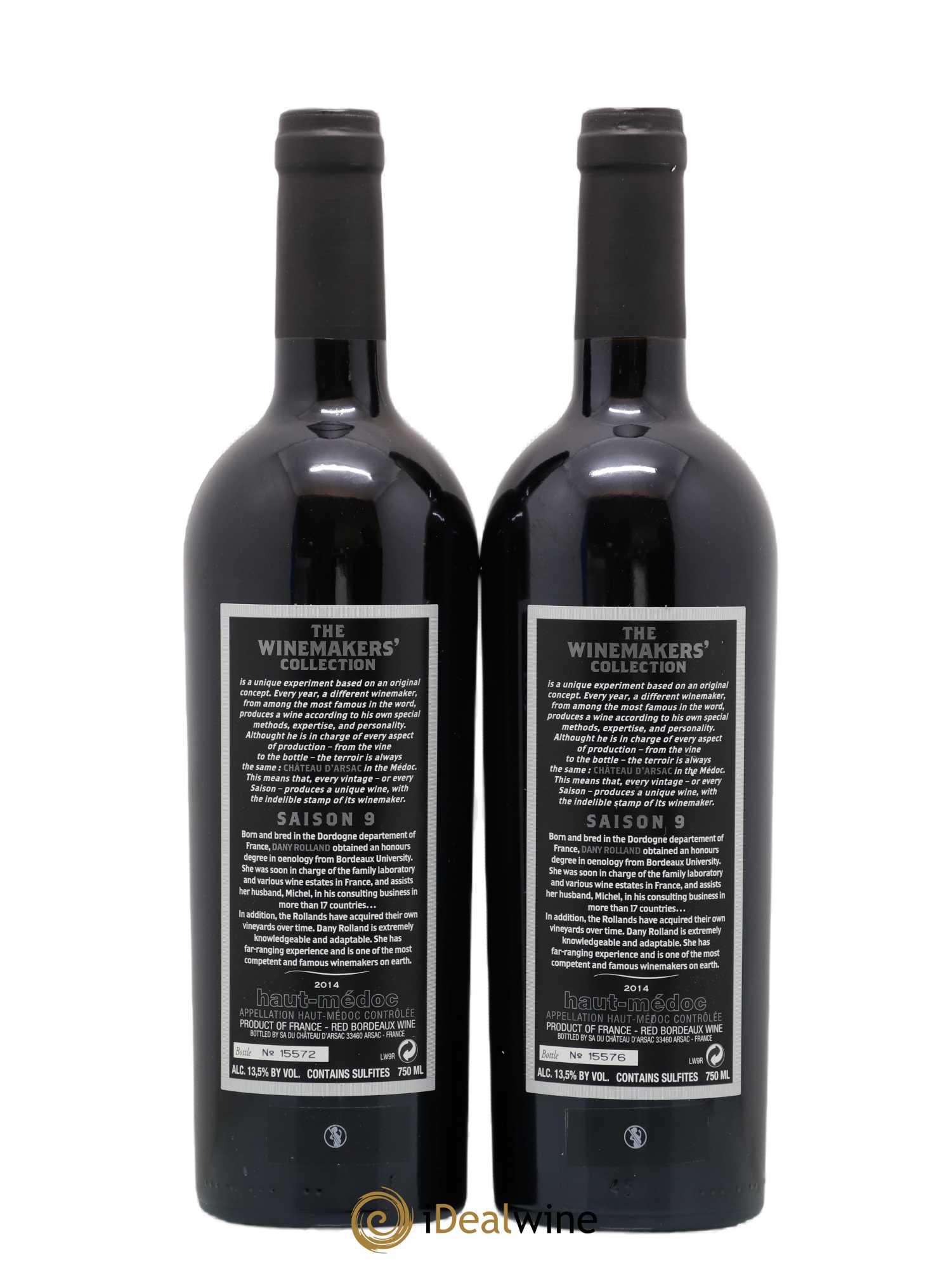 Haut Médoc (senza prezzo di riserva) 2014 - Lotto di 2 bottiglie - 1