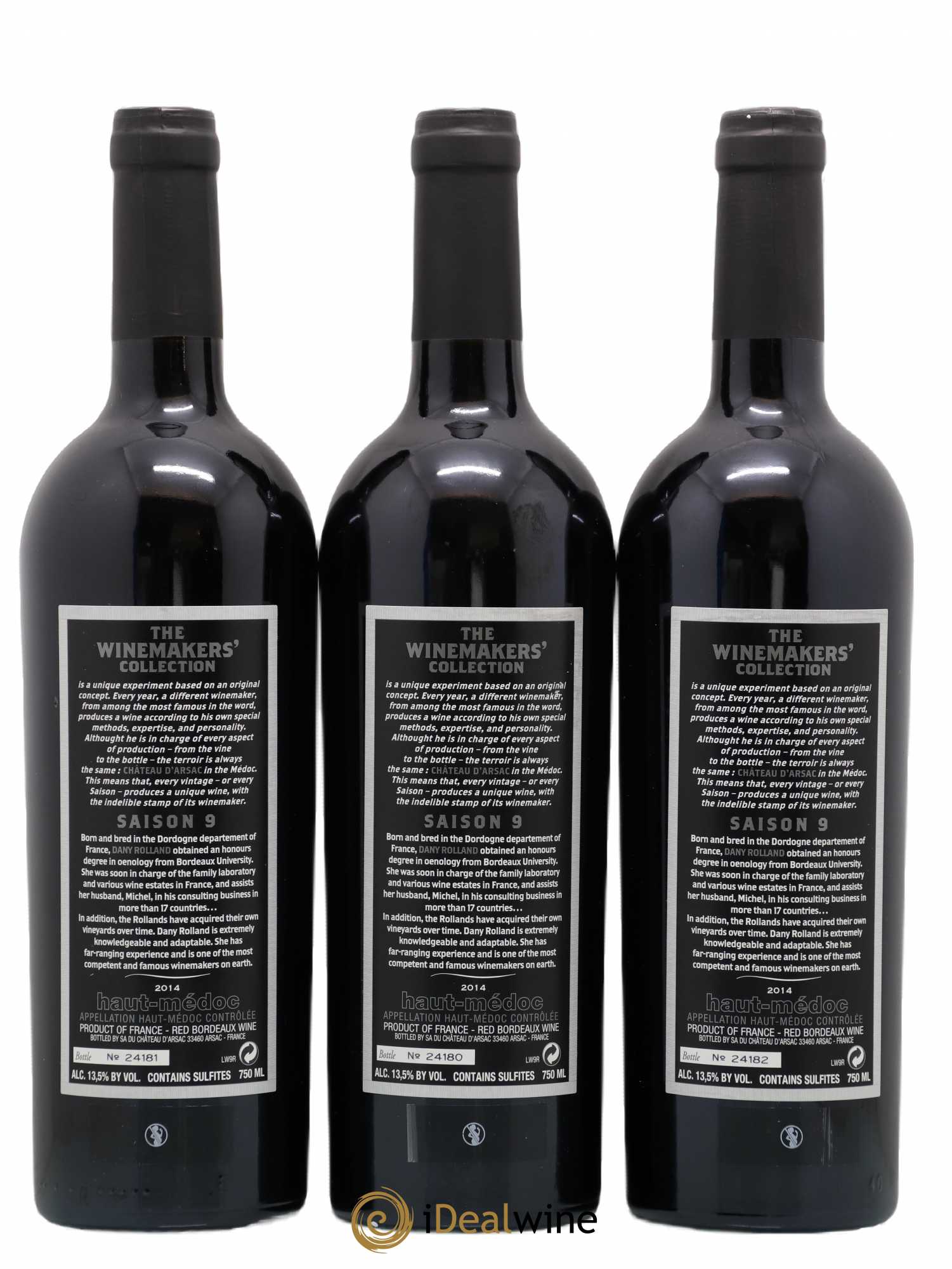Haut Médoc (senza prezzo di riserva) 2014 - Lotto di 3 bottiglie - 1