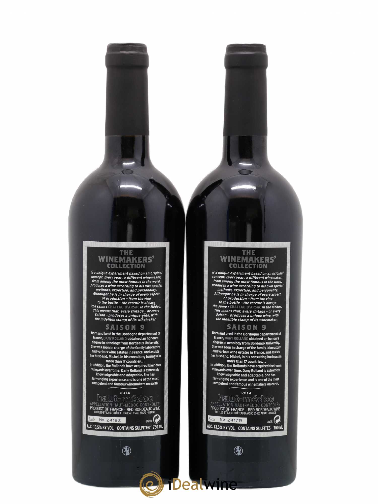Haut Médoc (senza prezzo di riserva) 2014 - Lotto di 2 bottiglie - 1