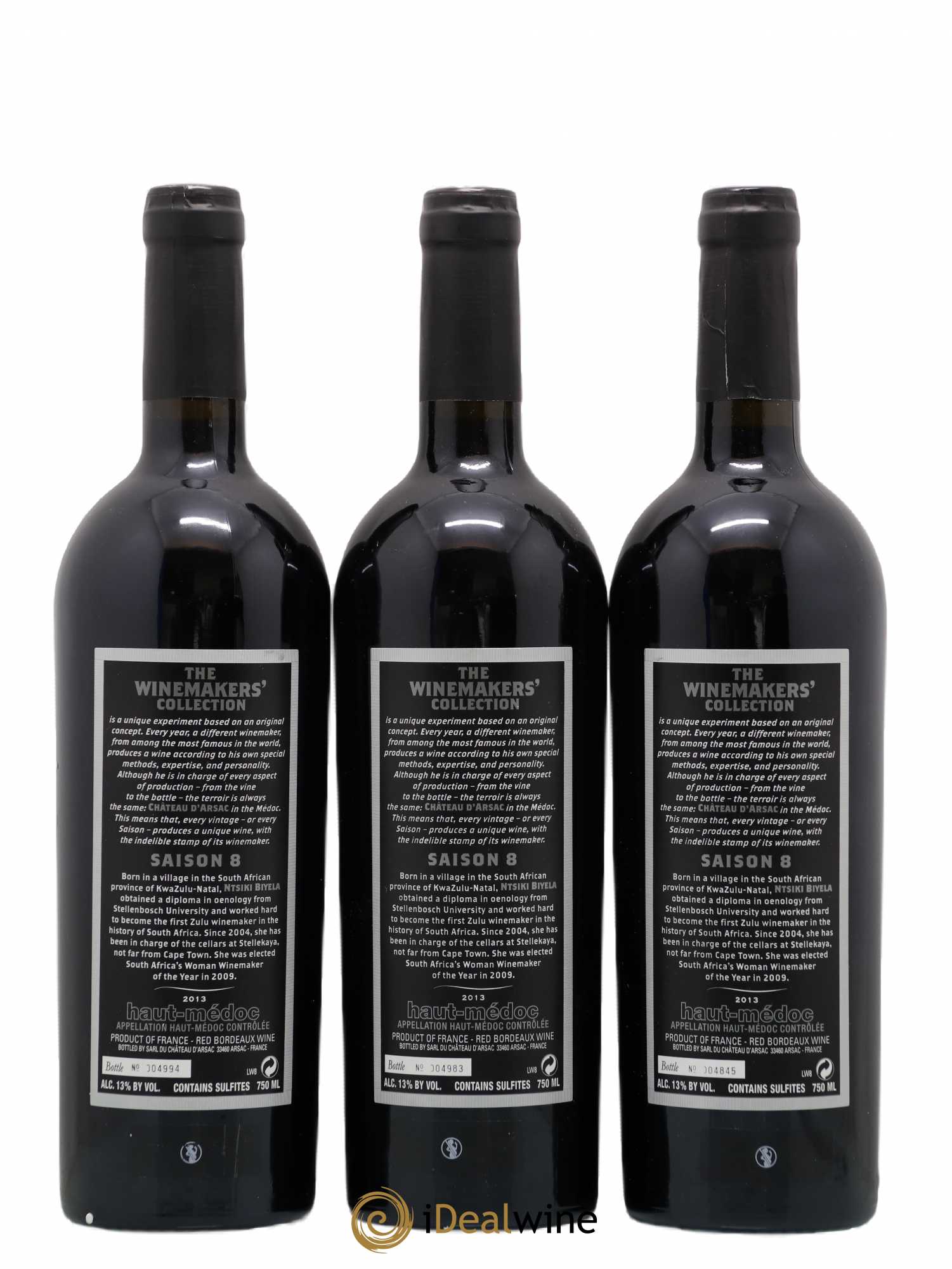 Haut Médoc (senza prezzo di riserva) 2013 - Lotto di 3 bottiglie - 1